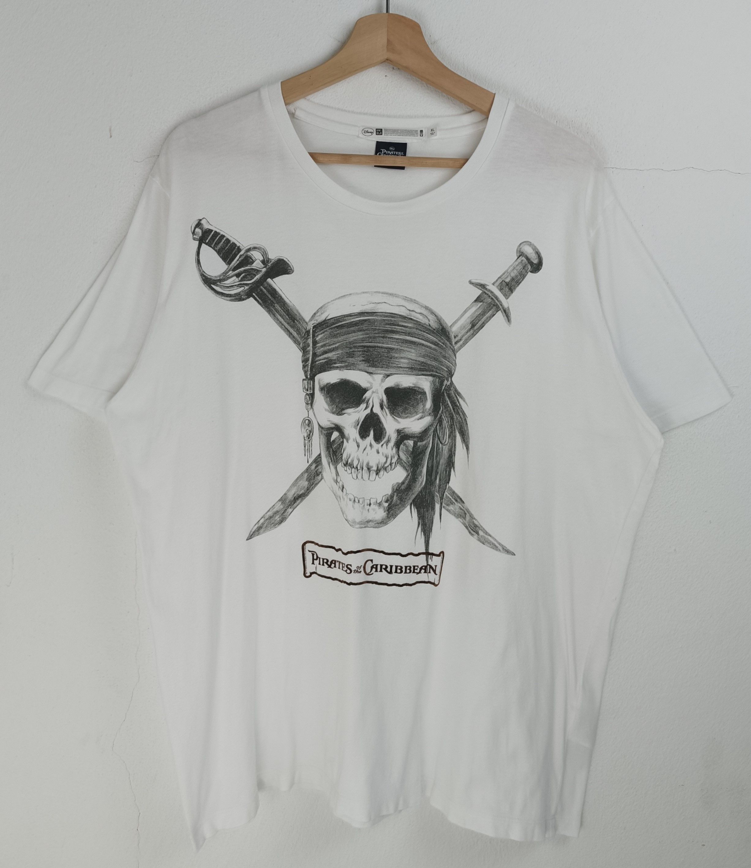 Vintage VINTAGE PIRATES OF THE CARIBBEAN MOVIE T depp lotr gladiator Size US L / EU 52-54 / 3 - 3 Thumbnail