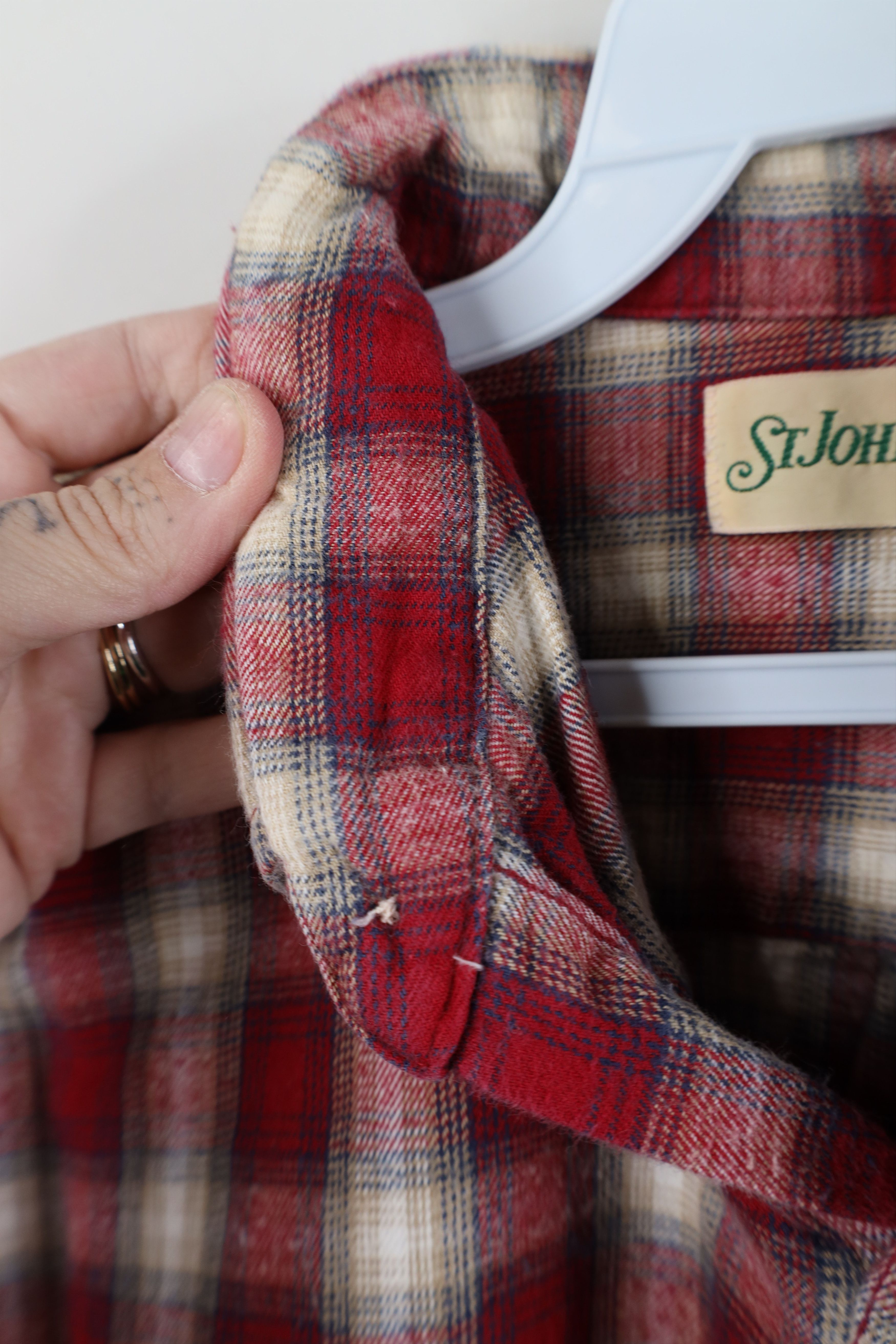 Vintage Vintage 90s Streetwear Flannel Collared Button Down Shirt Size US M / EU 48-50 / 2 - 10 Thumbnail