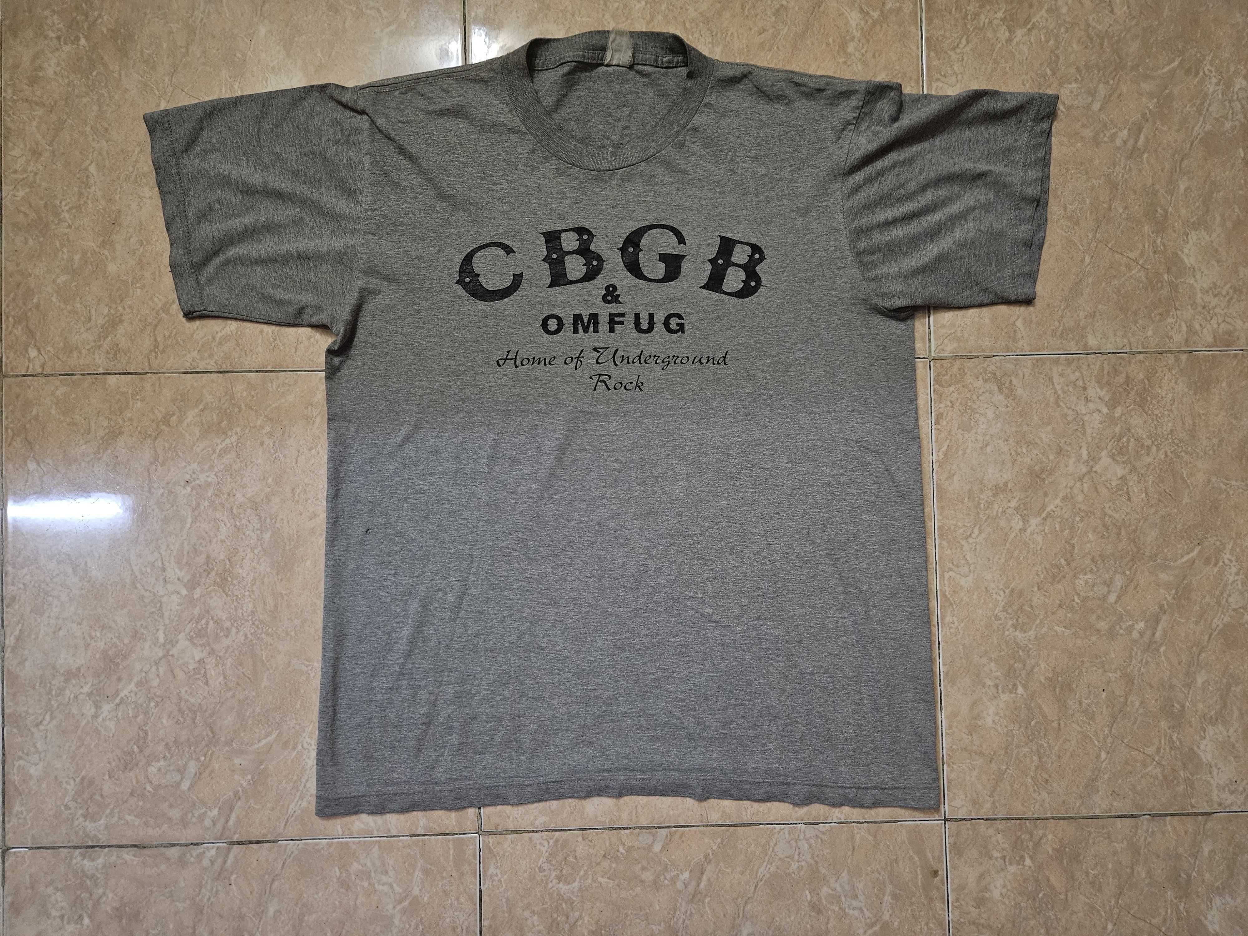 Vintage Vintage CBGB Tshirt Size US XL / EU 56 / 4 - 1 Thumbnail