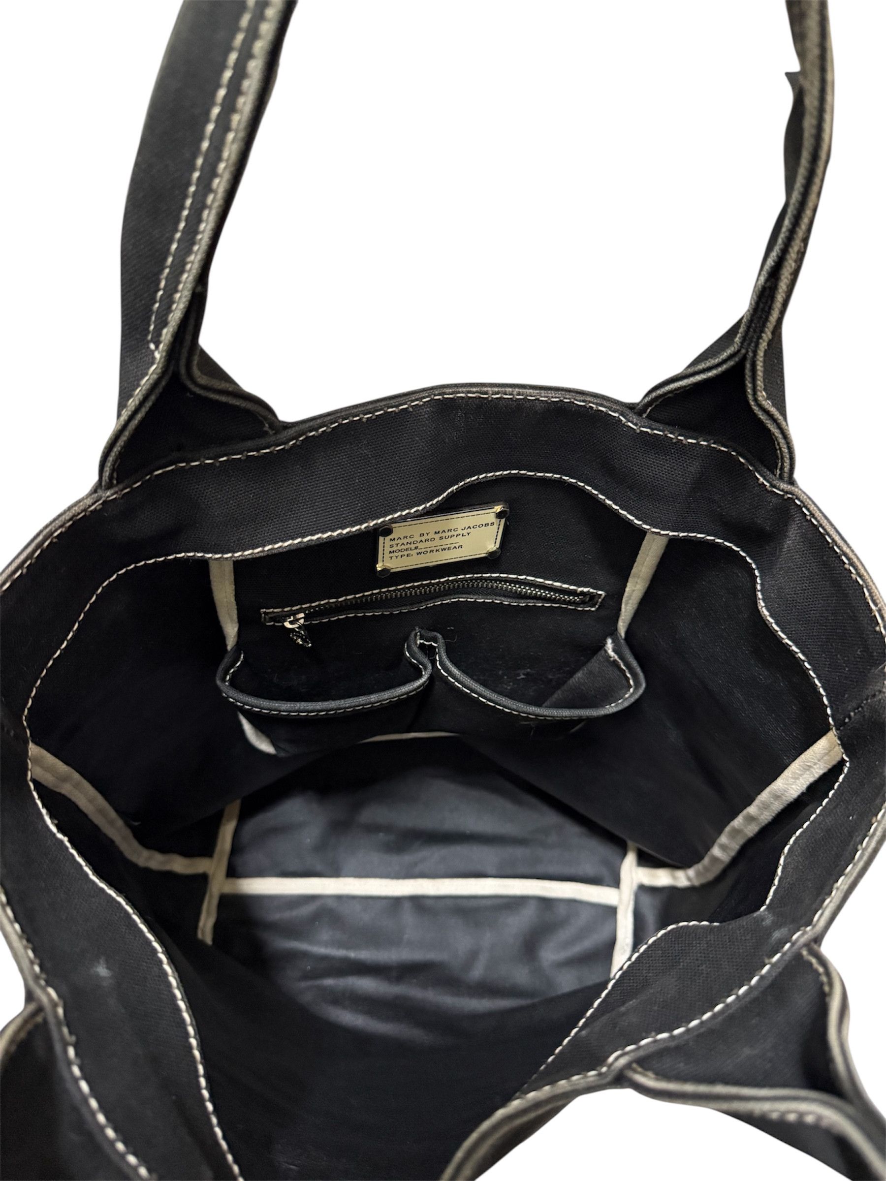 Marc by Marc Jacobs Marc By Marc Jacobs Denim Tote Bag Size ONE SIZE - 12 Thumbnail