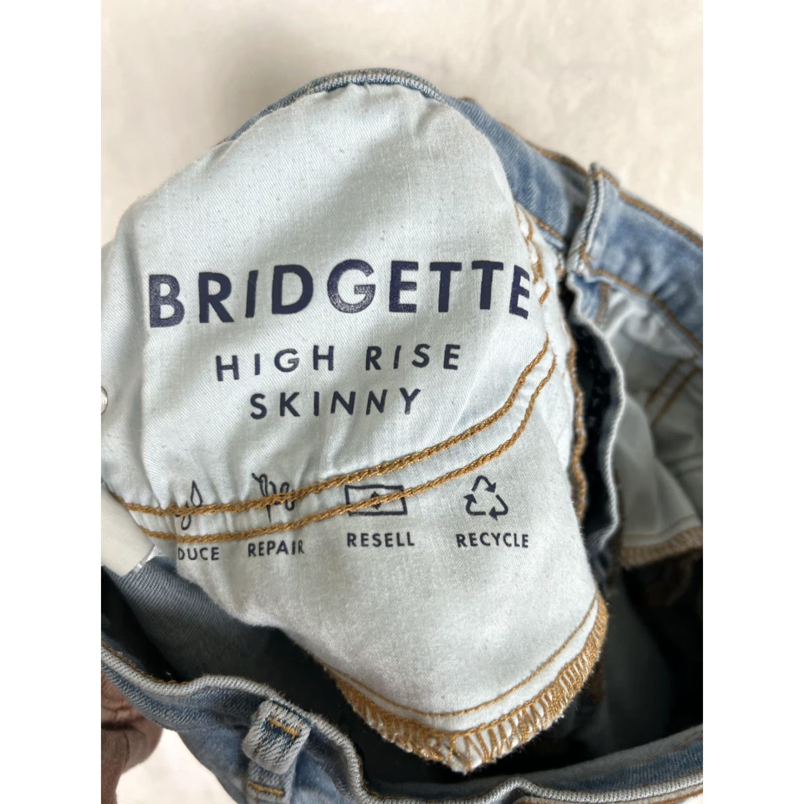 Lucky Brand Lucky Brand Bridgette Jeans Women 8/29 Light Blue High Rise Skinny Denim Jeans Size 30" / US 8 / IT 44 - 5 Thumbnail