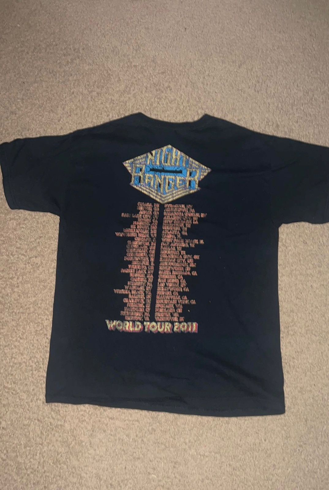 Vintage Vintage Night Ranger Tee Size US L / EU 52-54 / 3 - 2 Thumbnail
