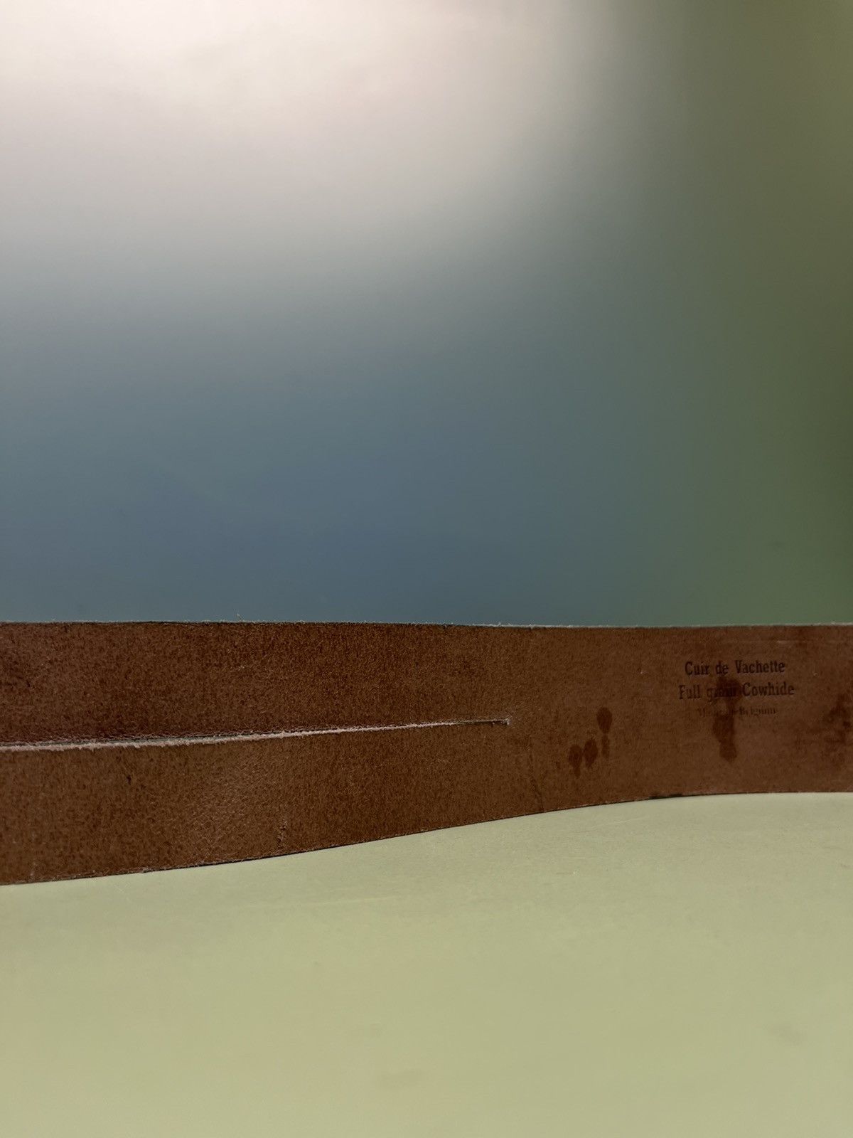 Raf Simons Raf Simons AW05 History of My World Double Leather Belt Size ONE SIZE - 11 Thumbnail