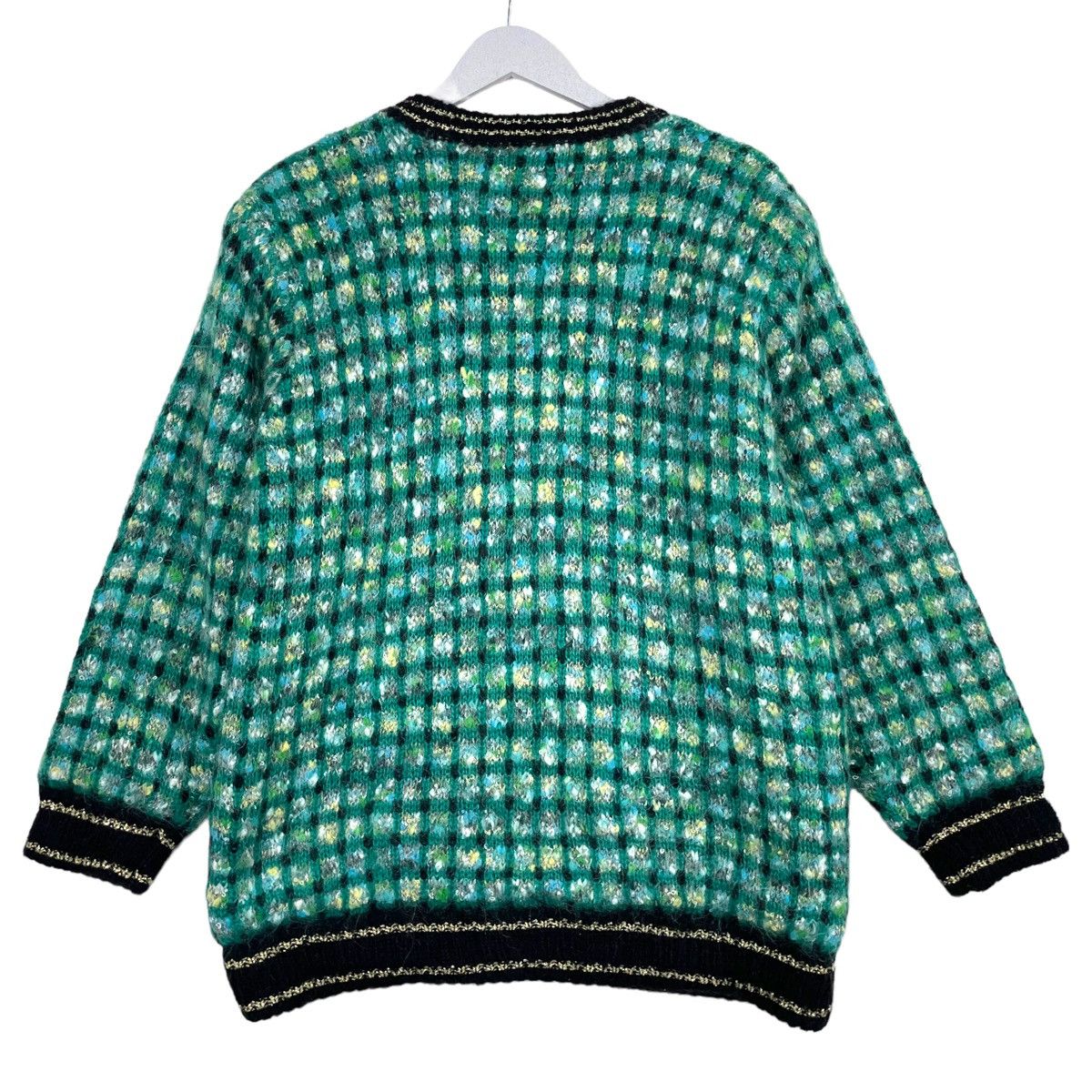 Designer × Japanese Brand × Vintage 💥80s ROYAL AVENUE TWEED LUXURY JACKET Size L / US 10 / IT 46 - 8 Thumbnail