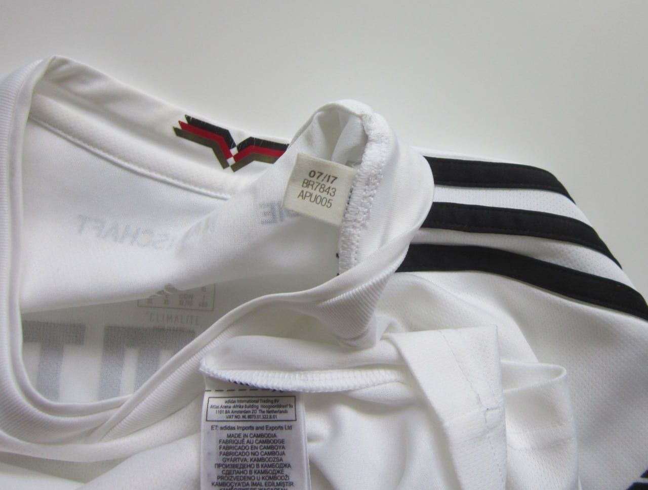 Adidas Adidas Germany Soccer Shirt 2018-2019 Home #18 Kimmich Size US XL / EU 56 / 4 - 8 Thumbnail