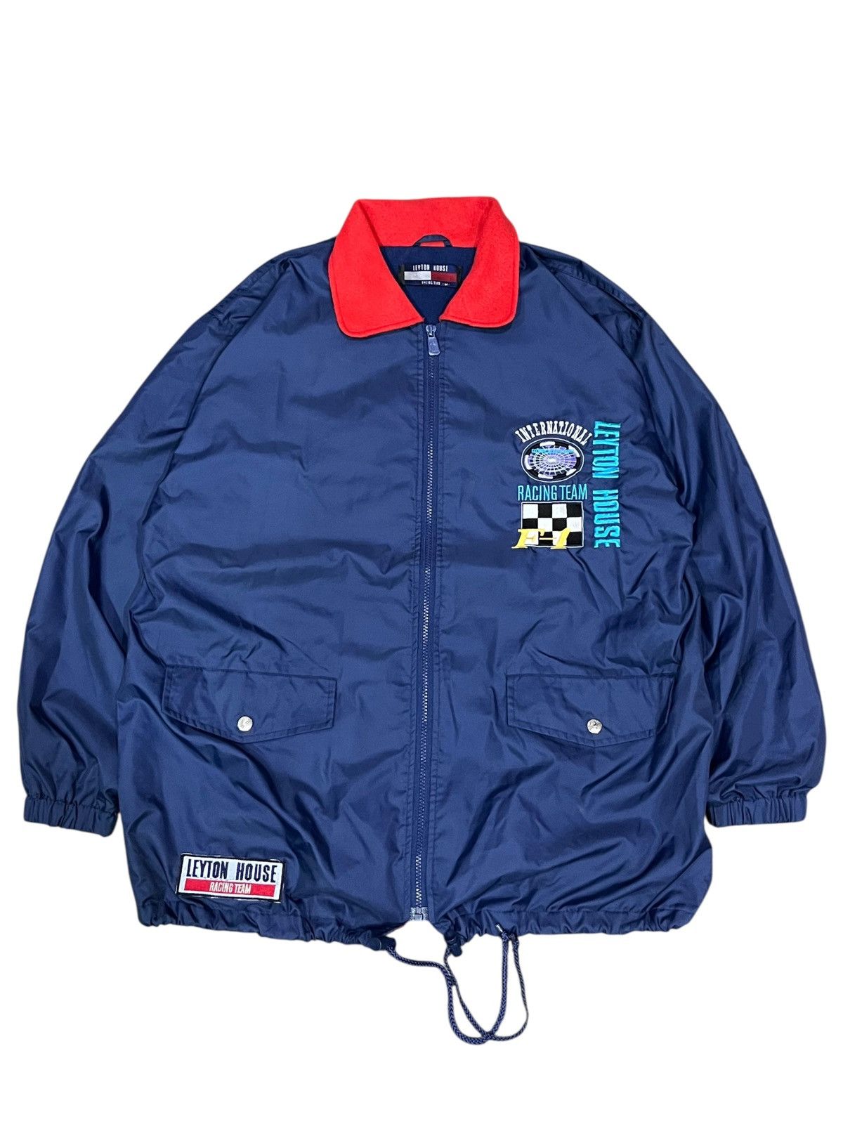 Formula 1 × Vintage 🏁Vintage 90’s LEYTON HOUSE RACING TEAM F1 JAPAN Nylon Jacket Size US M / EU 48-50 / 2 - 2 Thumbnail
