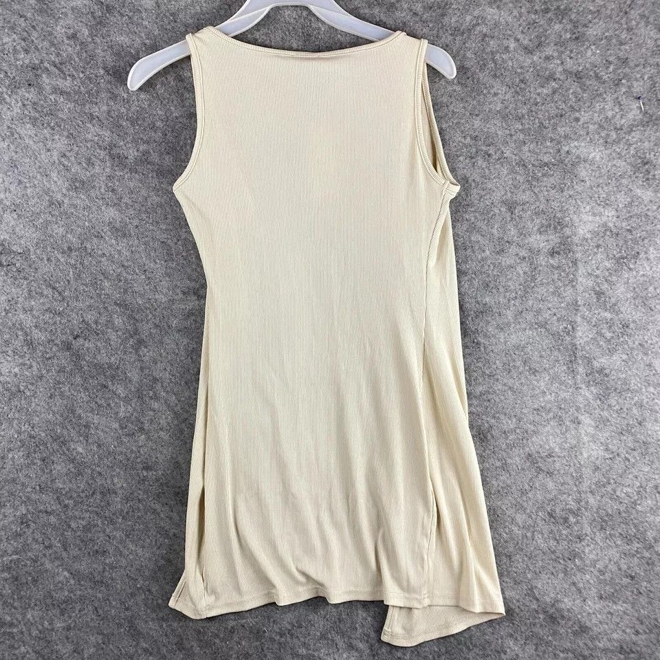 Other Kollyy Top Cardigan Medium Women's Sleeveless Beige NWT Size M / US 6-8 / IT 42-44 - 8 Thumbnail