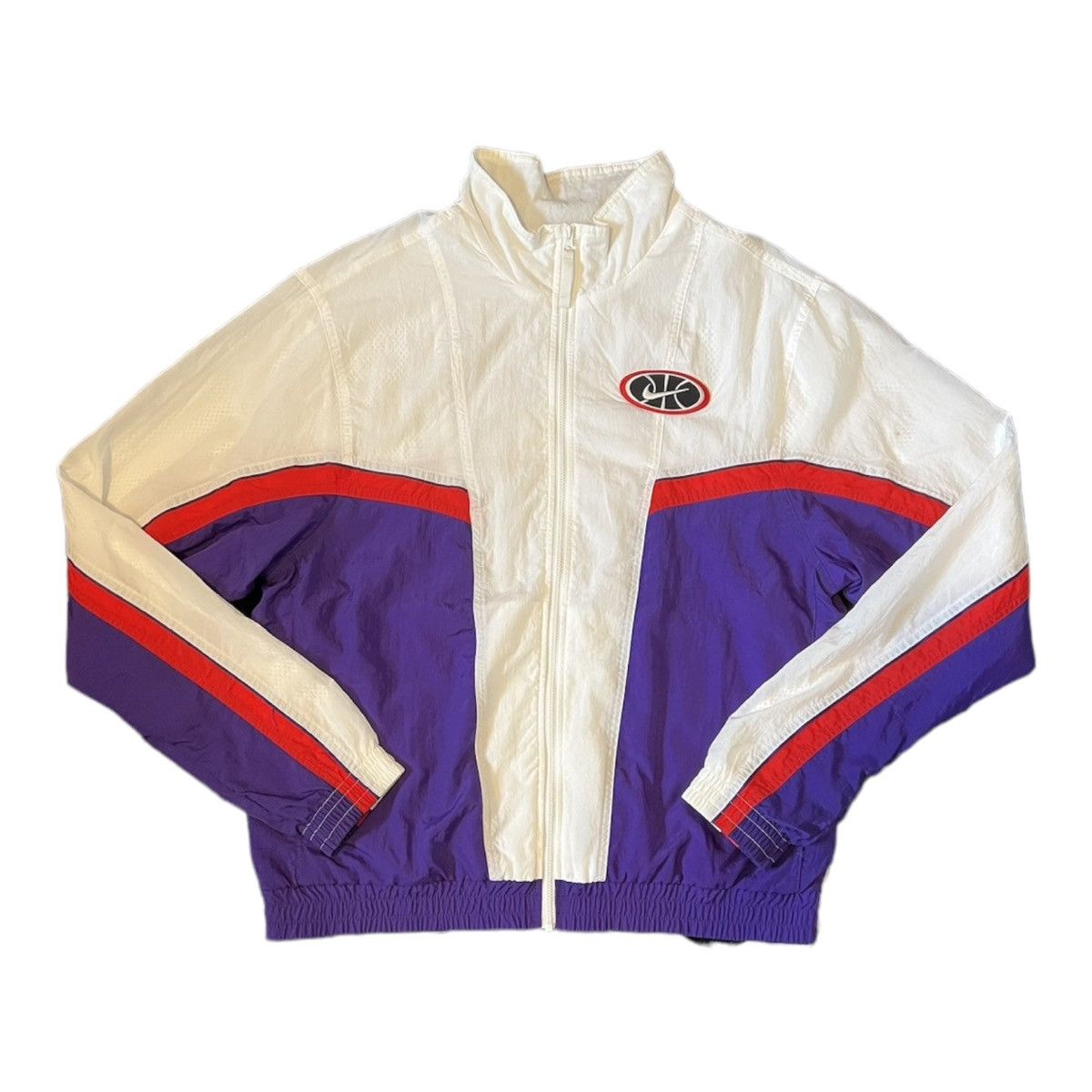 Nike Streetwear Vintage NIKE MENS THROWBACK WOVEN JACKET Grailed