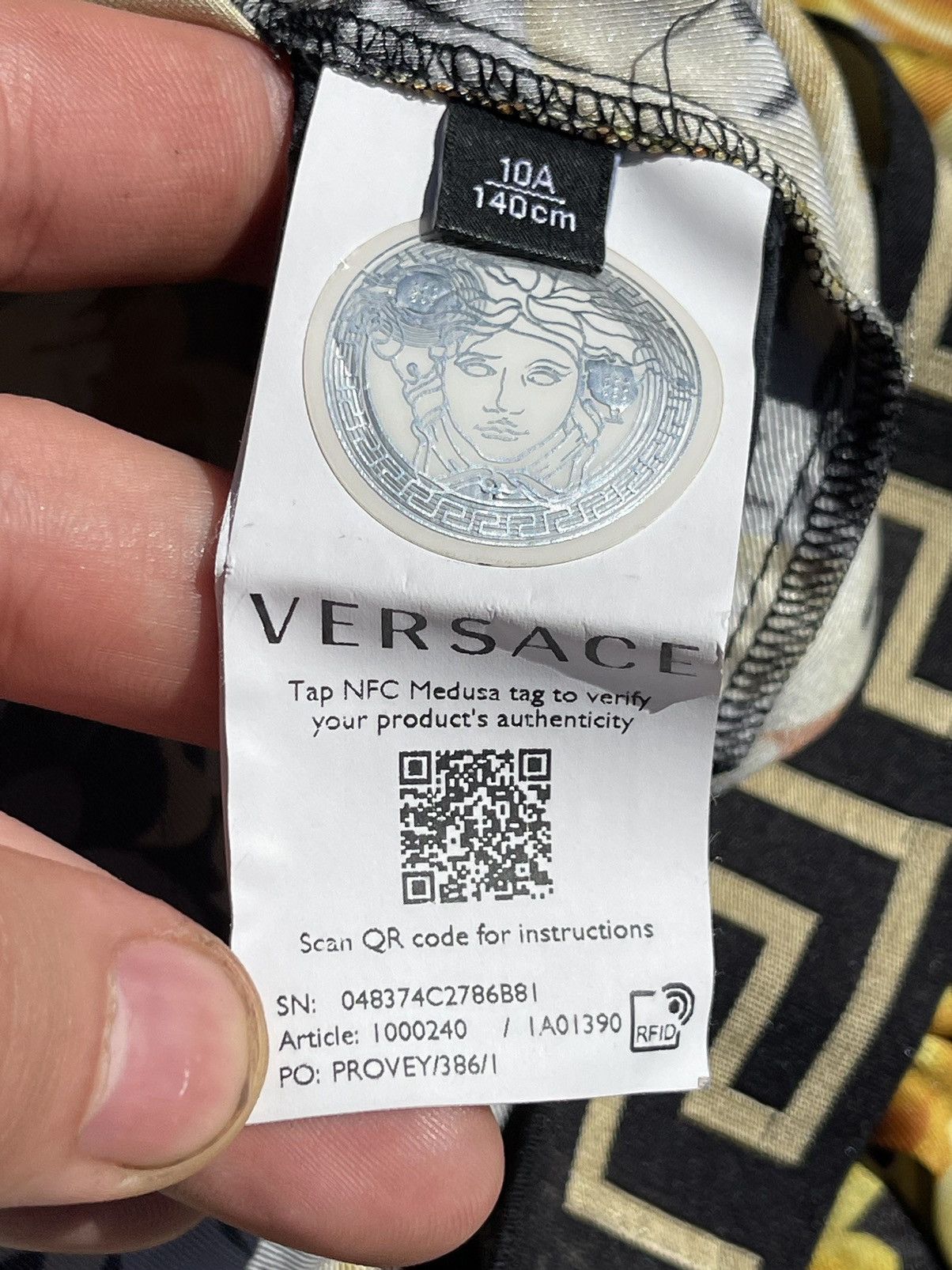 Versace Versace baroque style print mini skirt Size 25" / US 0 / IT 36 - 10 Thumbnail