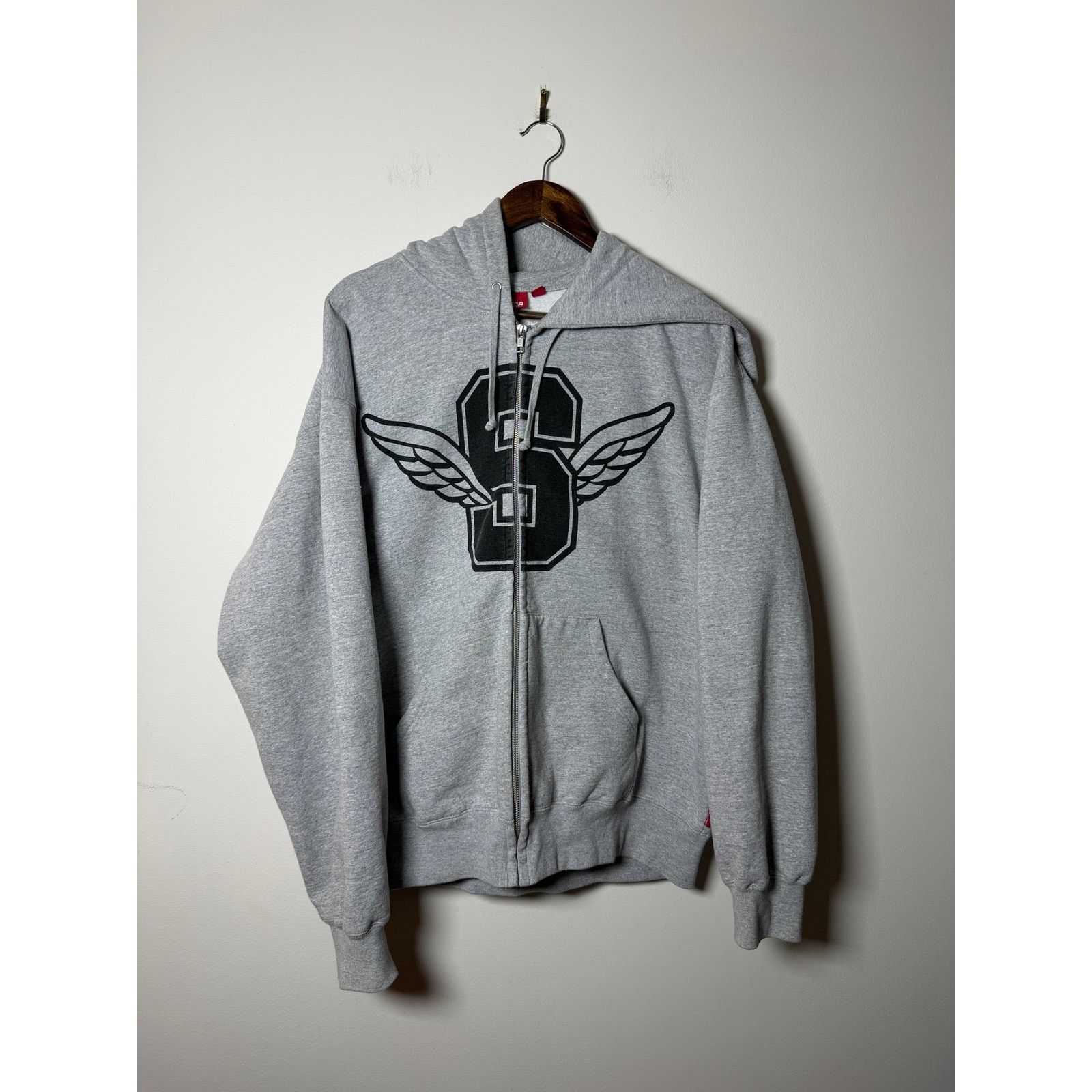 Supreme IDGAF Zip Up Hooded Sweatshirt | Grailed