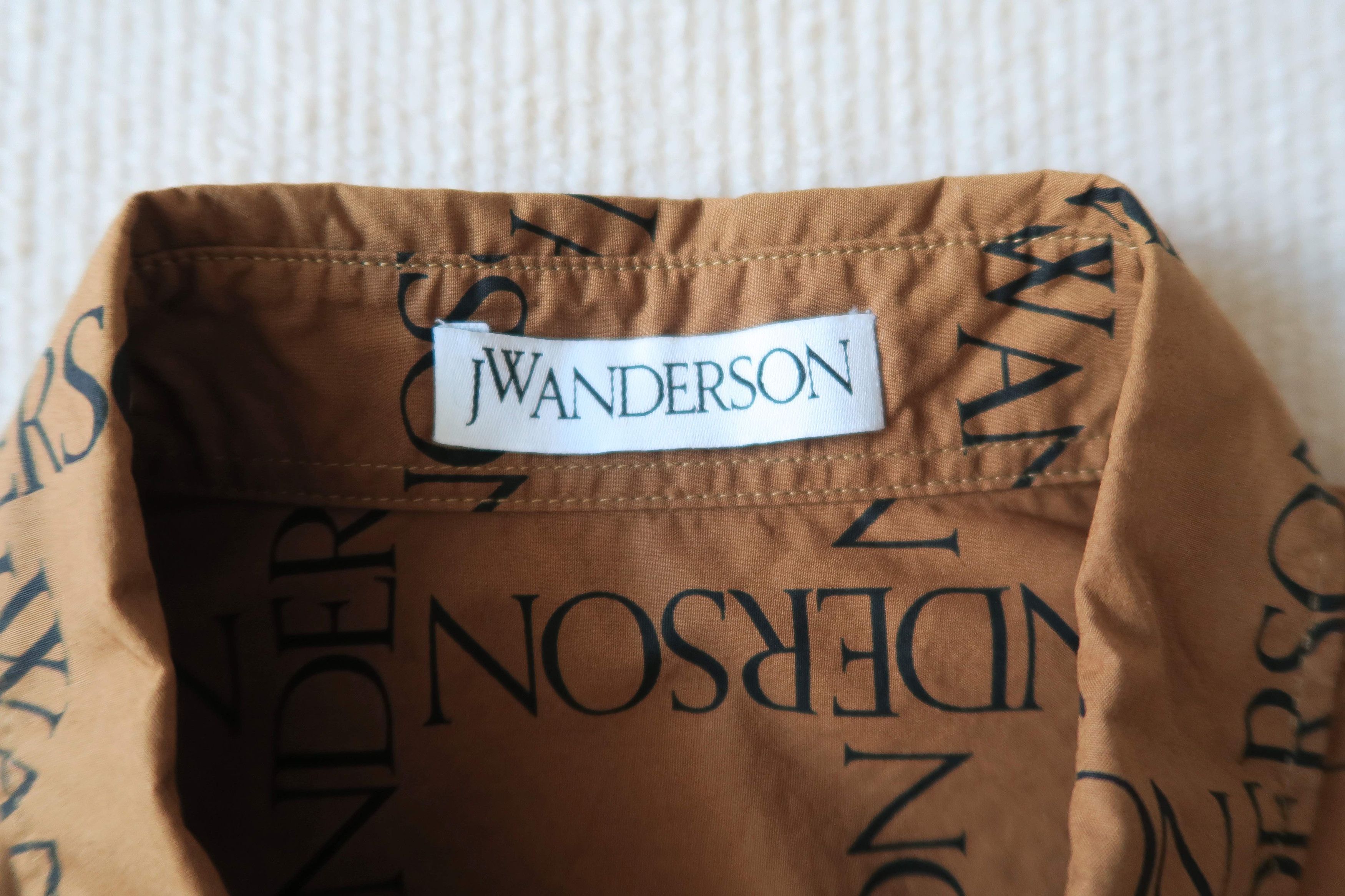 JW Anderson JW Anderson Logo Grid Pattern Shirt Size US M / EU 48-50 / 2 - 8 Thumbnail