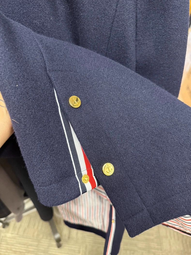 Thom Browne Thom Browne Woolen hooded coat Size US M / EU 48-50 / 2 - 6 Thumbnail