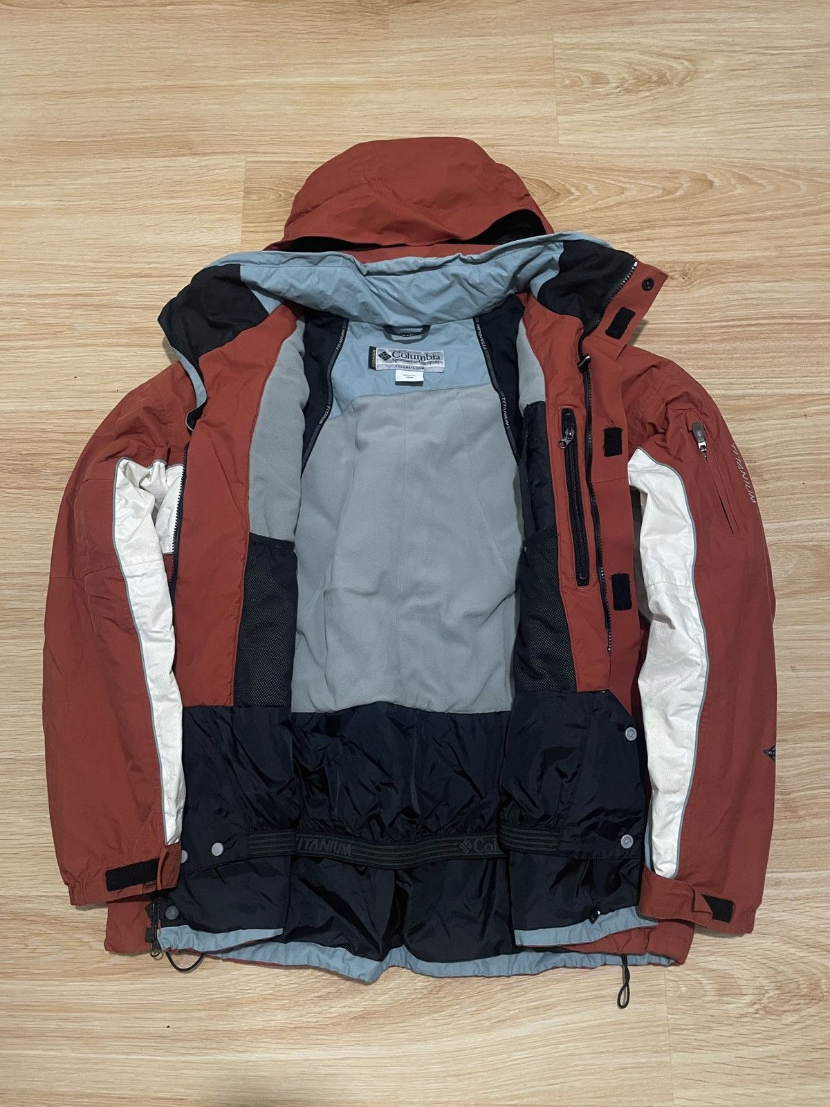 Columbia Columbia Titanium Jacket Waterproof Outdoor Gorpcore XXL Size US XXL / EU 58 / 5 - 3 Thumbnail