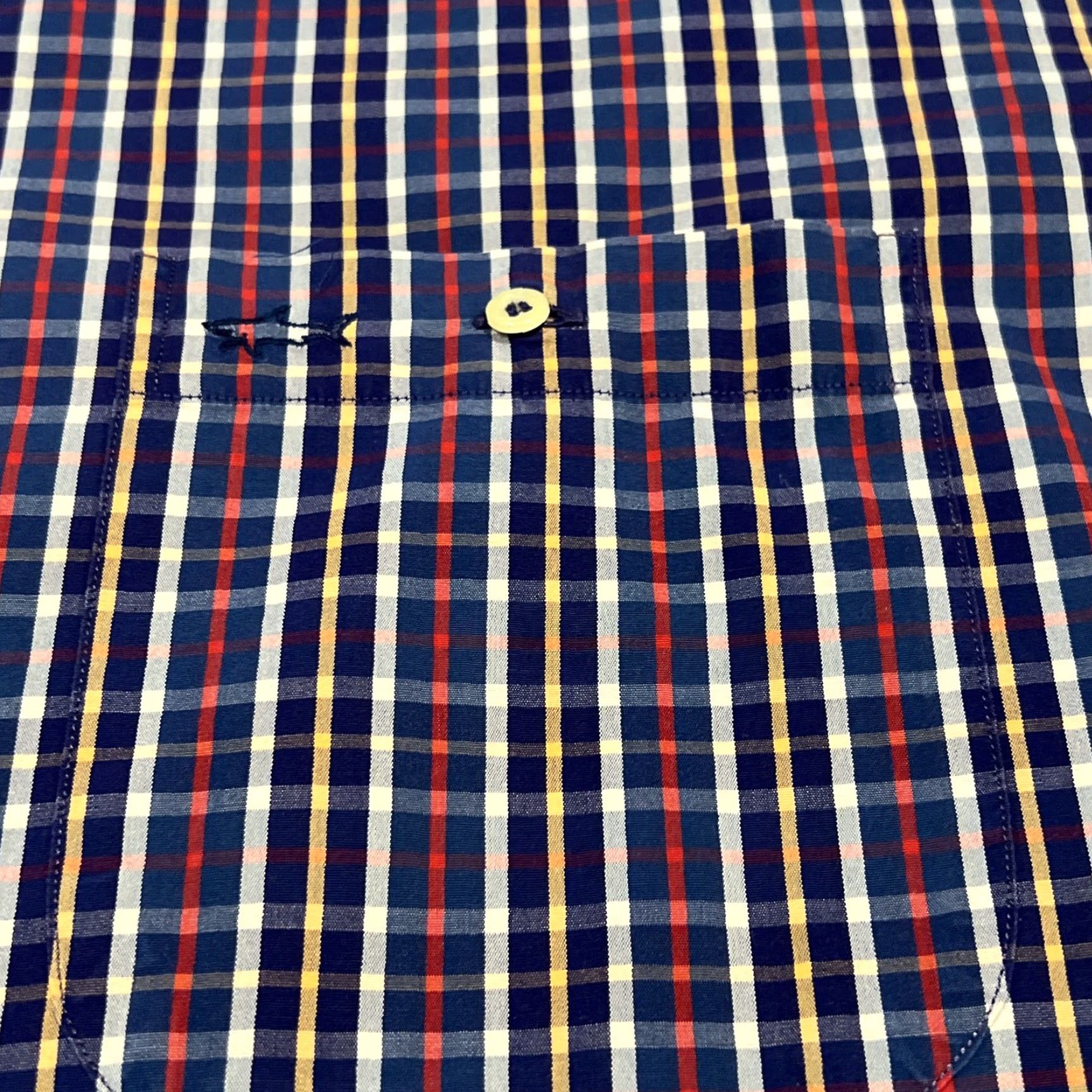 Paul & Shark Paul & Shark Yatching Shirt Men Size 44 Button-Down Long Sleeve Multicolor Plaid Casual Business Travel Size US XXL / EU 58 / 5 - 6 Thumbnail