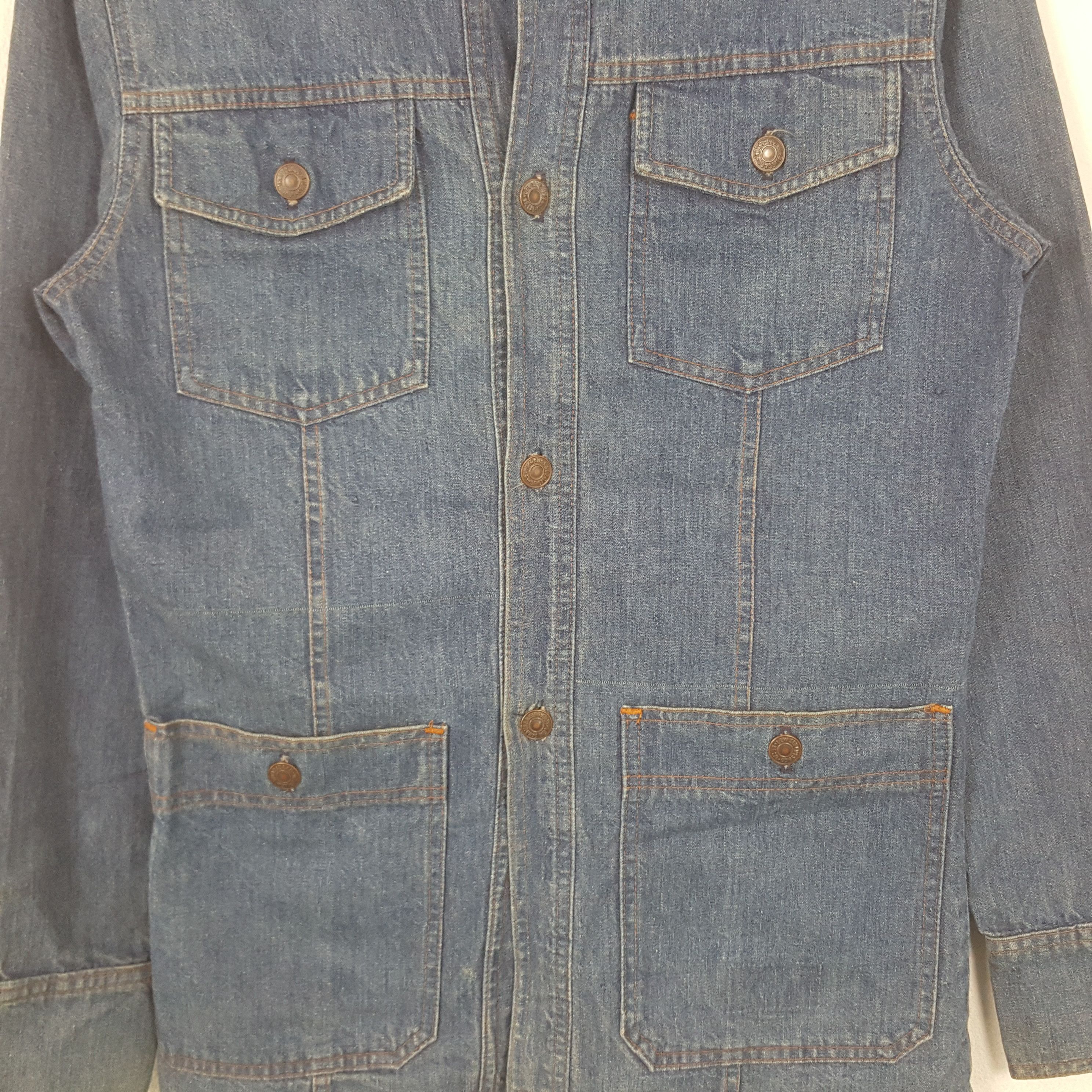 Levi's Vintage Levi's USA Denim Shirt Button Up RR8 Size US S / EU 44-46 / 1 - 2 Thumbnail