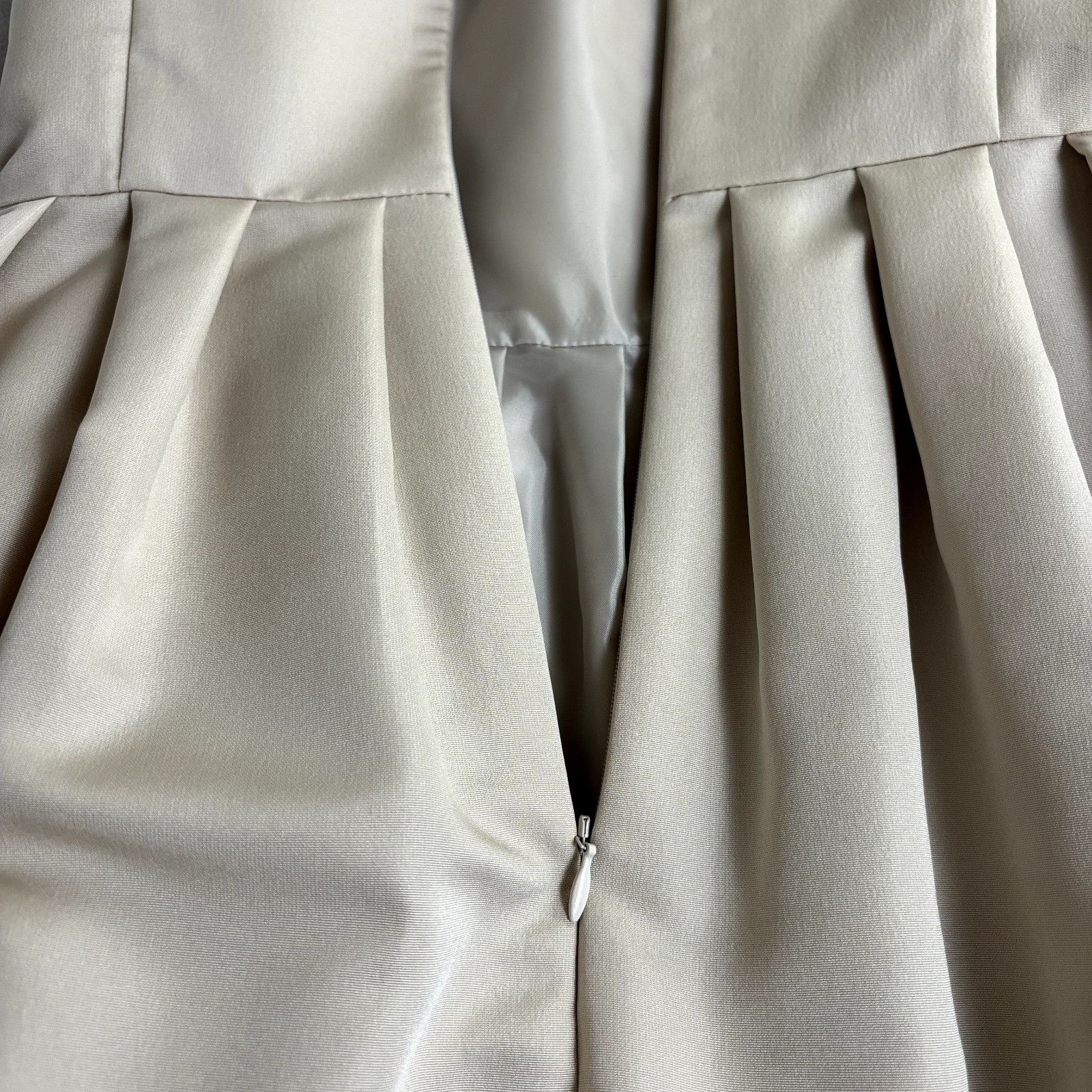 Other Dress Liala x PG Sz XS Light Beige Sleeveless A-Line Knee-L Size XS / US 0-2 / IT 36-38 - 2 Thumbnail