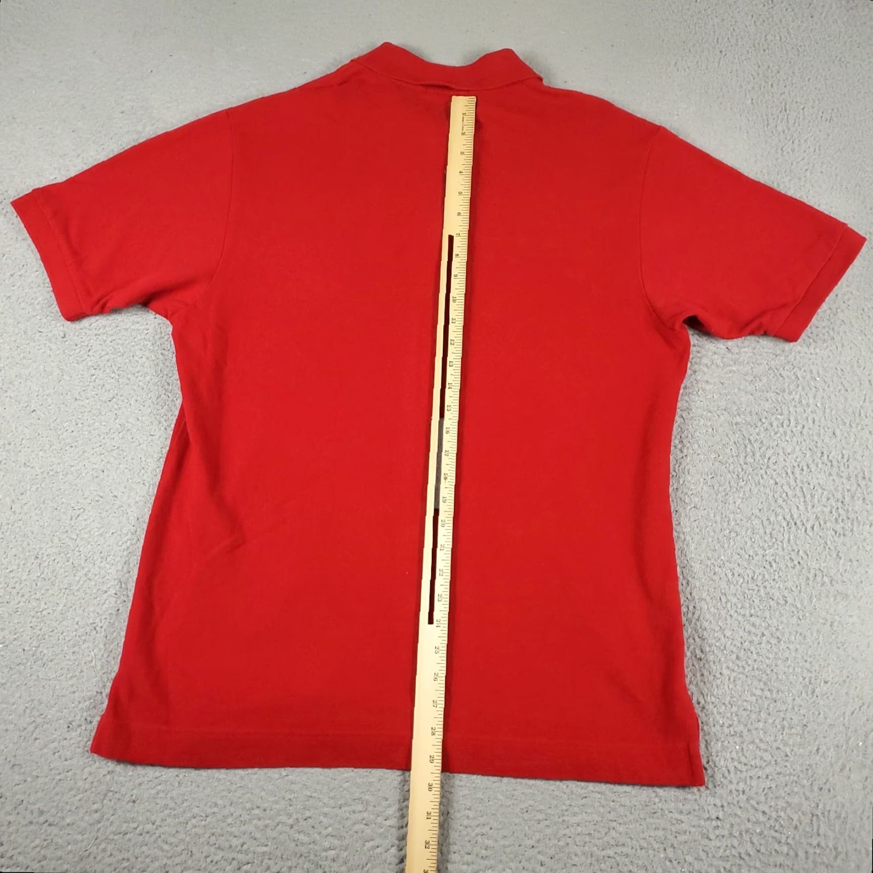 Nautica Nautica Polo Shirt Mens Large Red Casual Short Sleeve Adult Regular Fit Cotton Blend Logo Button Polo Shirt Men Red Large Size US L / EU 52-54 / 3 - 5 Thumbnail