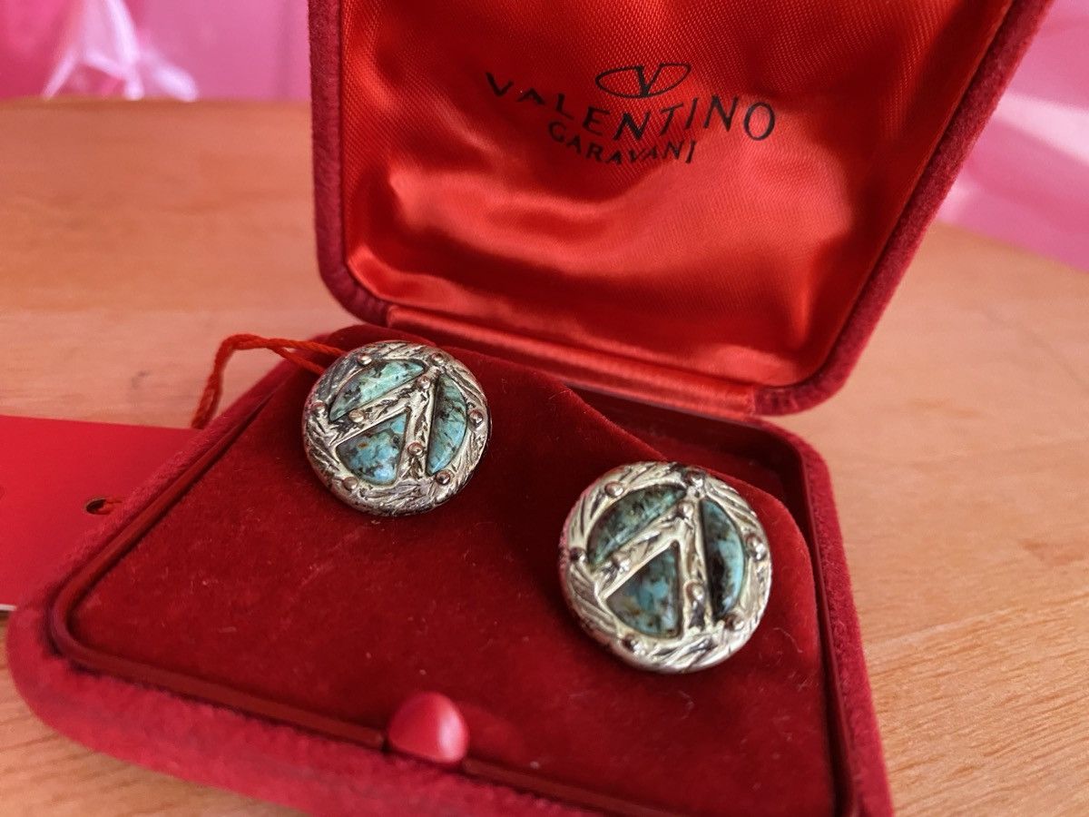 Valentino Valentino garavani turquoise stone vcut sterling silver nwt Size ONE SIZE - 9 Thumbnail
