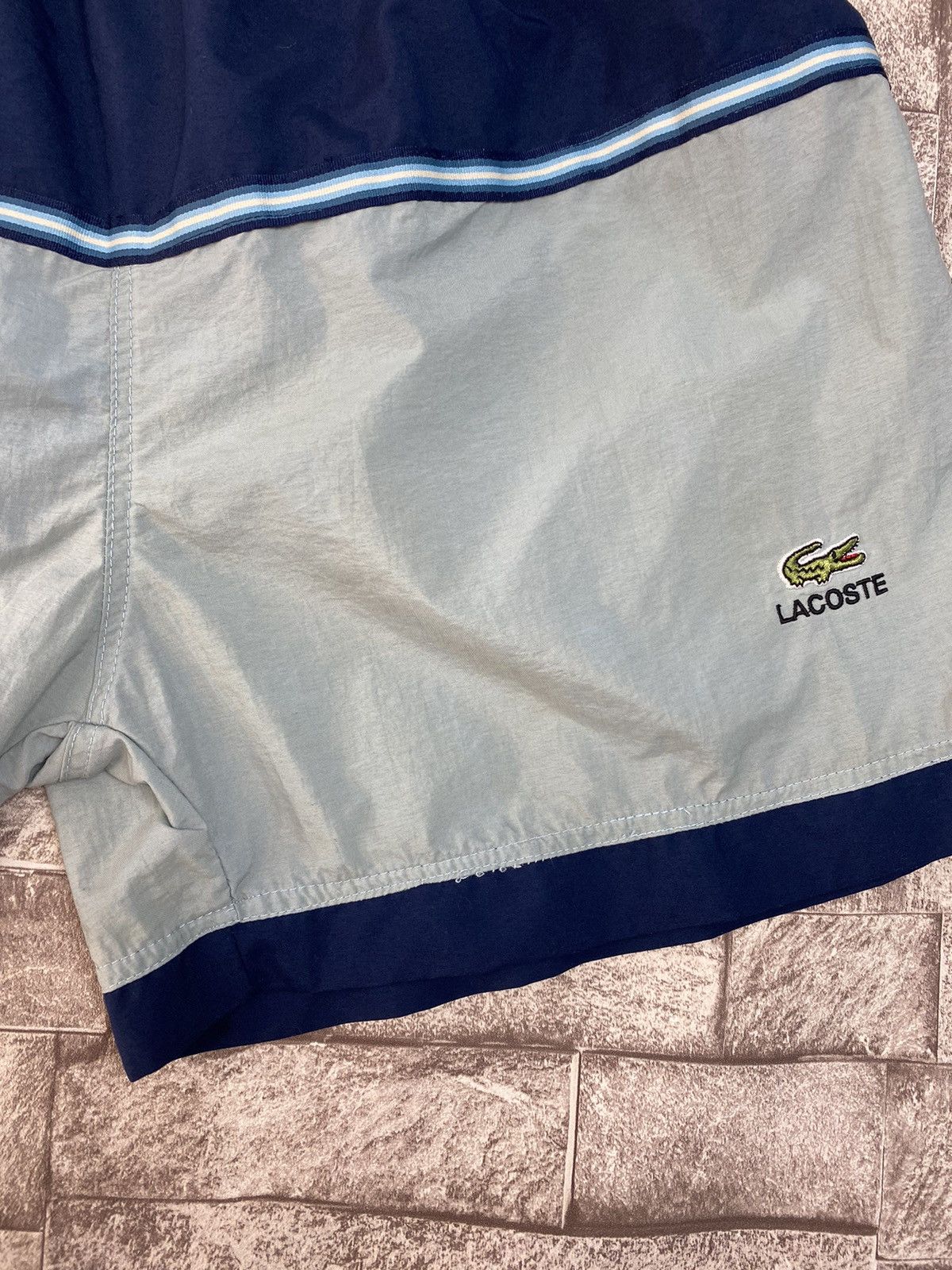 Lacoste × Vintage Rare Hype Vintage Lacoste Shorts Size US 32 / EU 48 - 3 Thumbnail