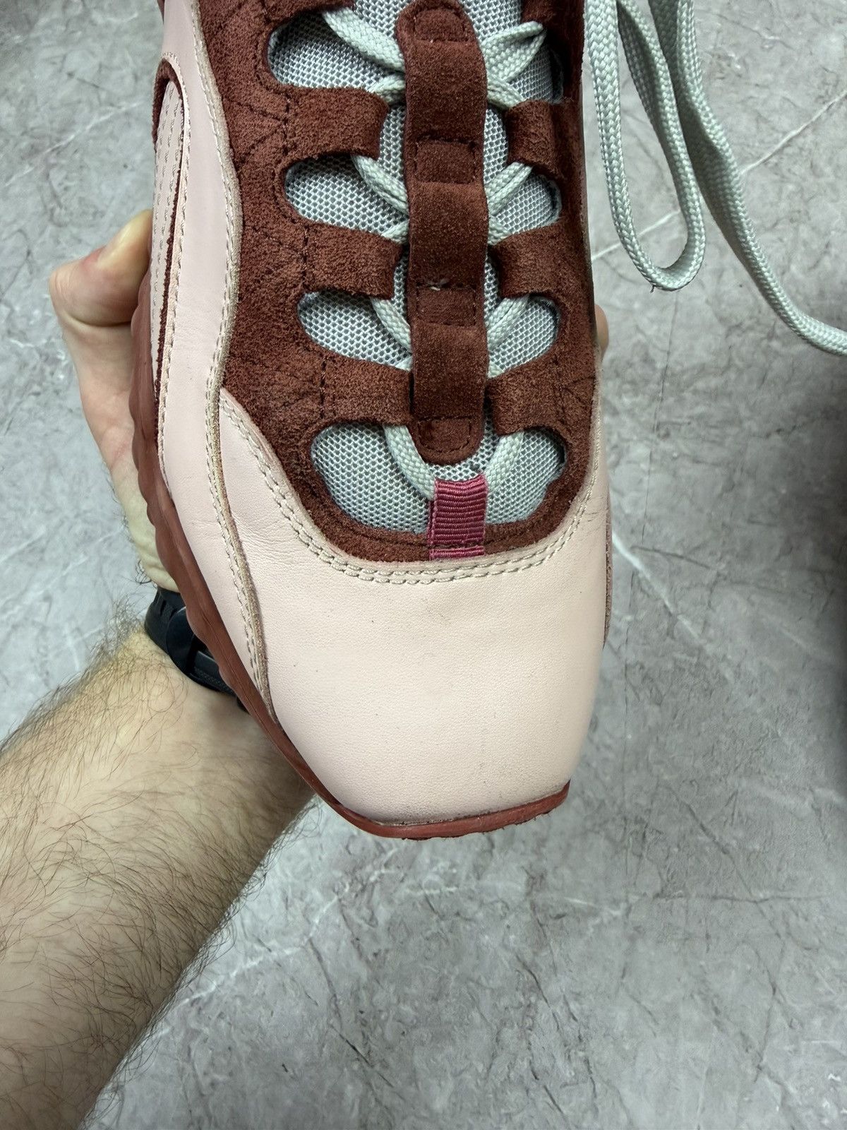 Acne Studios Acne Pink Manhattan Sneakers Size US 9 / IT 39 - 11 Thumbnail
