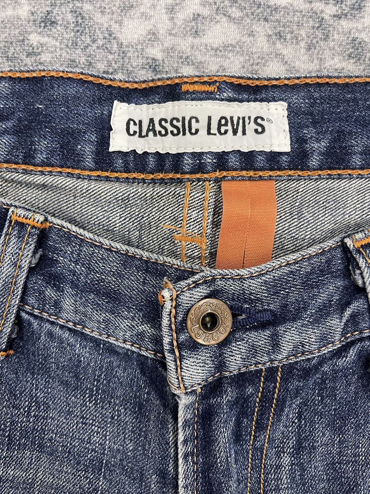 Levi's Vintage 90s Levis 502 Faded Wash Style Loose Jeans Size US 31 - 3 Thumbnail