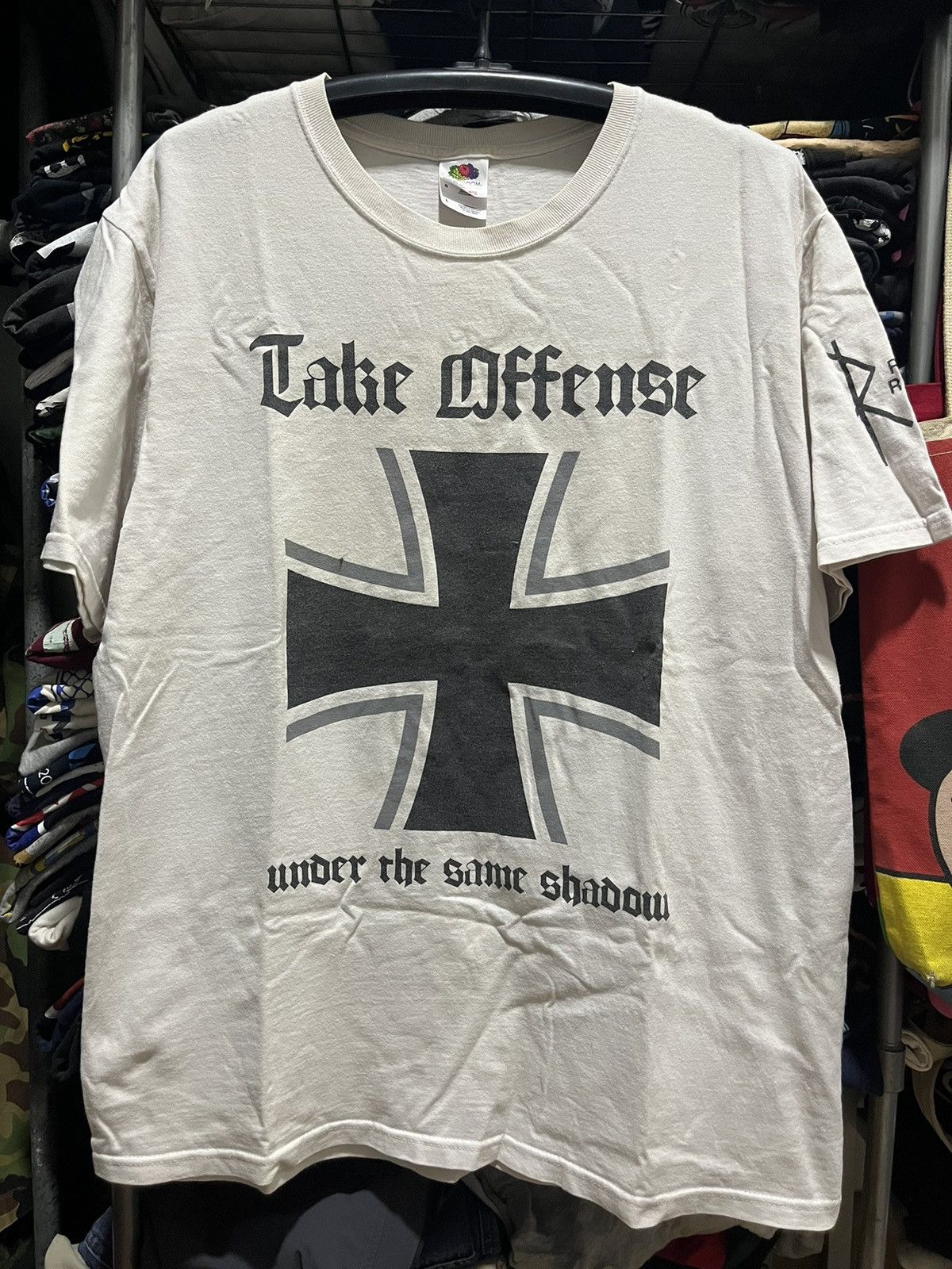 Band Tees Take Offense Reaper Records Crossover Thrash Metal Band Tee Size US L / EU 52-54 / 3 - 1 Thumbnail