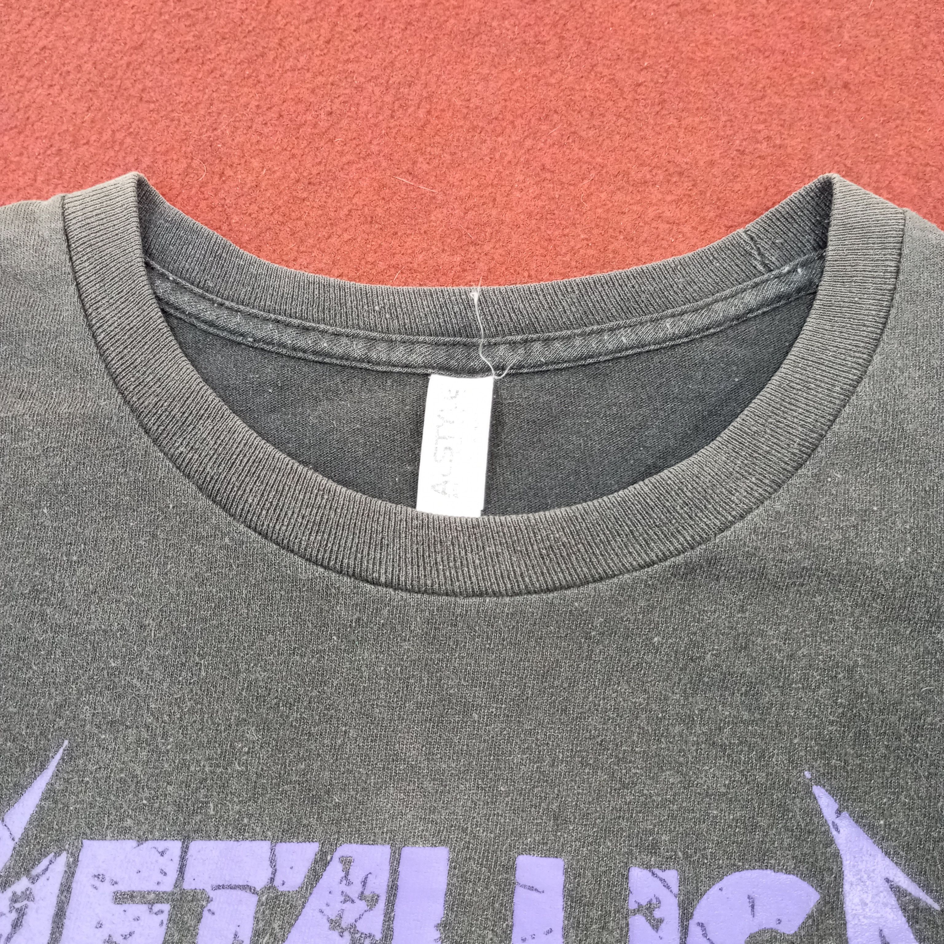 Band Tees × Vintage Metallica Rock Band Music Skull Design Tshirt Size US L / EU 52-54 / 3 - 5 Thumbnail