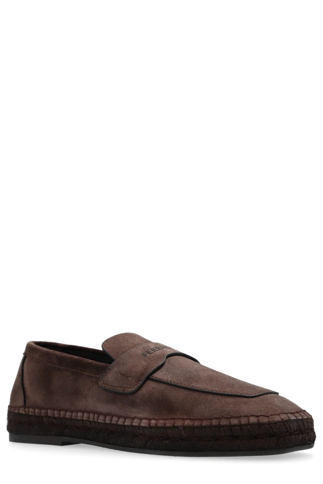 Salvatore Ferragamo o1s1rm0924 Suede Loafers in Brown Size US 6 / EU 39 - 2 Thumbnail