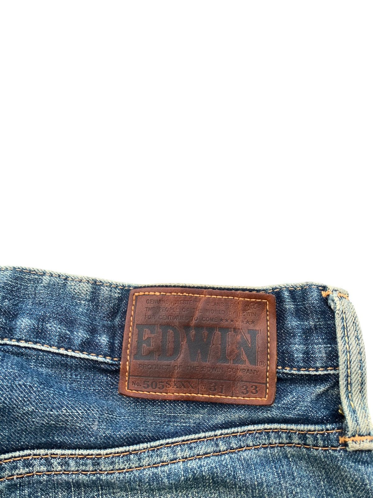 Kapital VINTAGE EDWIN 505XX SELVEDGE RUSTY MUDWASH DISTRESSED DENIM Size US 29 - 12 Thumbnail