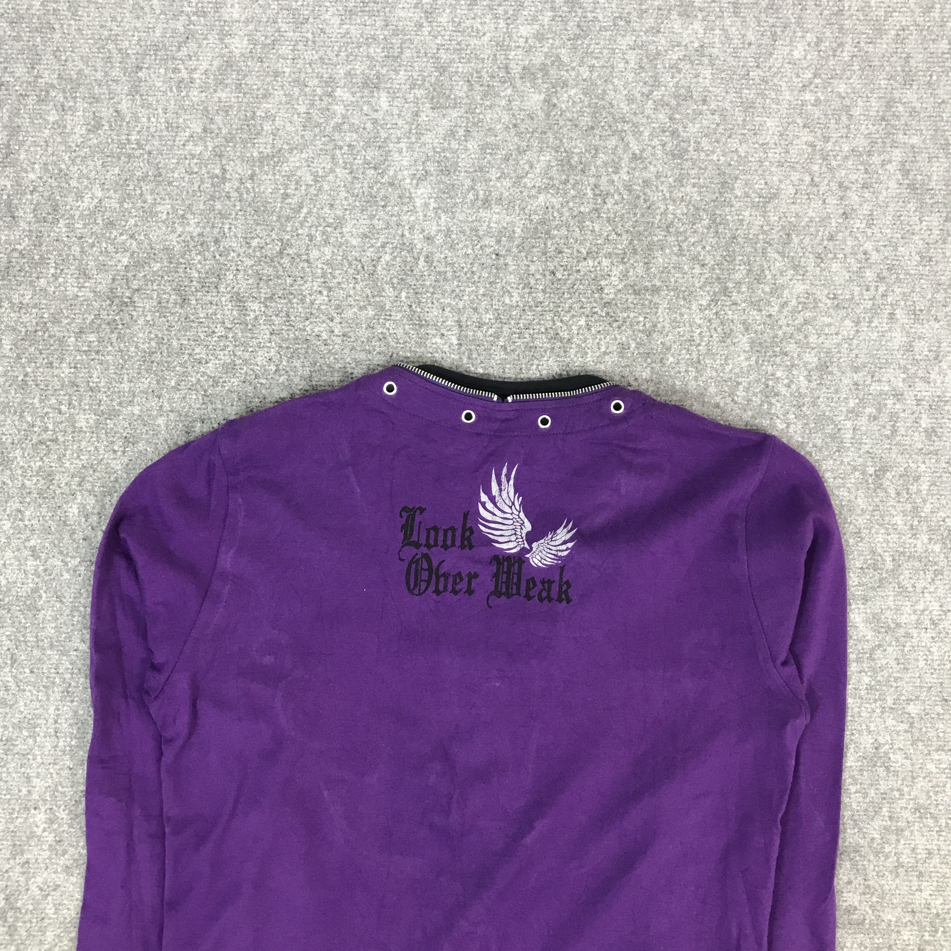 If Six Was Nine LOOK OBER HEAR ZIPPER COLLAR DESIGN JAPAN TSHIRTS Size US L / EU 52-54 / 3 - 4 Thumbnail