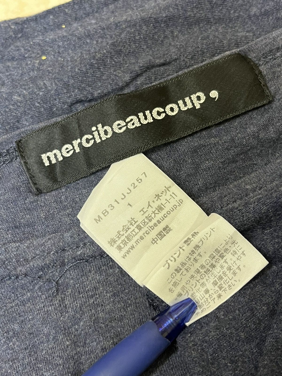 Issey Miyake ISSEY MIYAKE MERCIBEAUCOUP LONG SLEEVE 3 BLEND T SHIRT Size US S / EU 44-46 / 1 - 9 Thumbnail