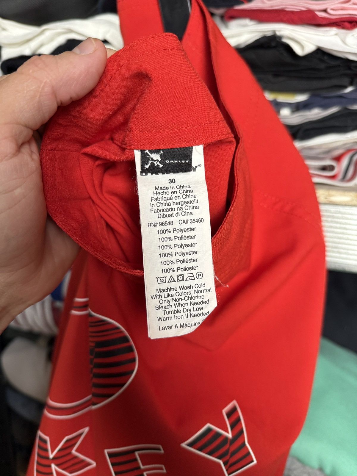 Oakley Oakley Swim Shorts Big Logo Gorpcore Size US 30 / EU 46 - 7 Thumbnail