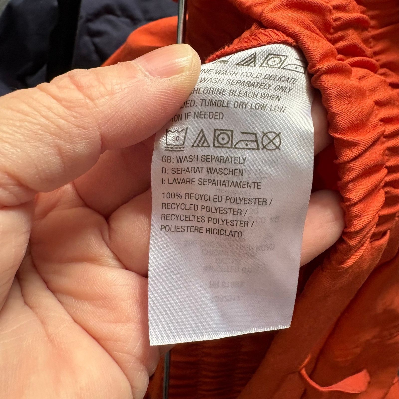 Other Zuda Z-Move Orange Casual Tapered Leg Capri Pants - 2XP Size 42" / US 20 - 5 Thumbnail