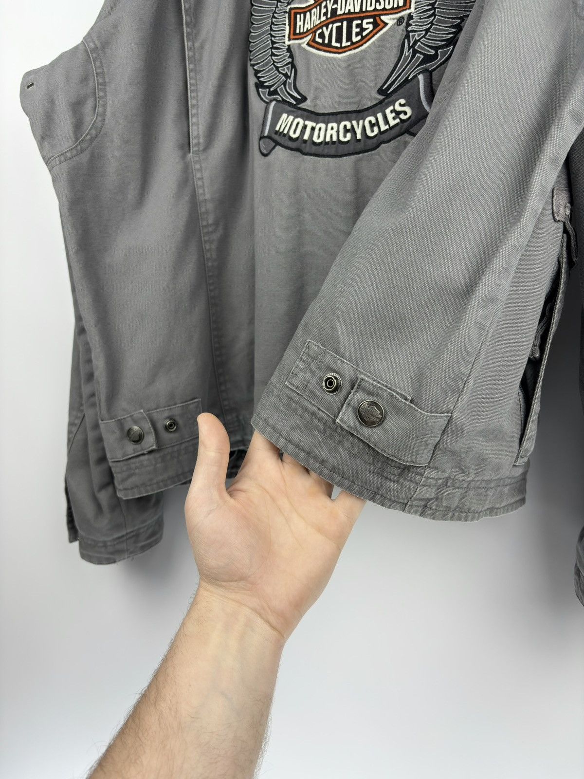 Harley Davidson Vintage Harley Davidson Jacket Size US XXL / EU 58 / 5 - 11 Thumbnail