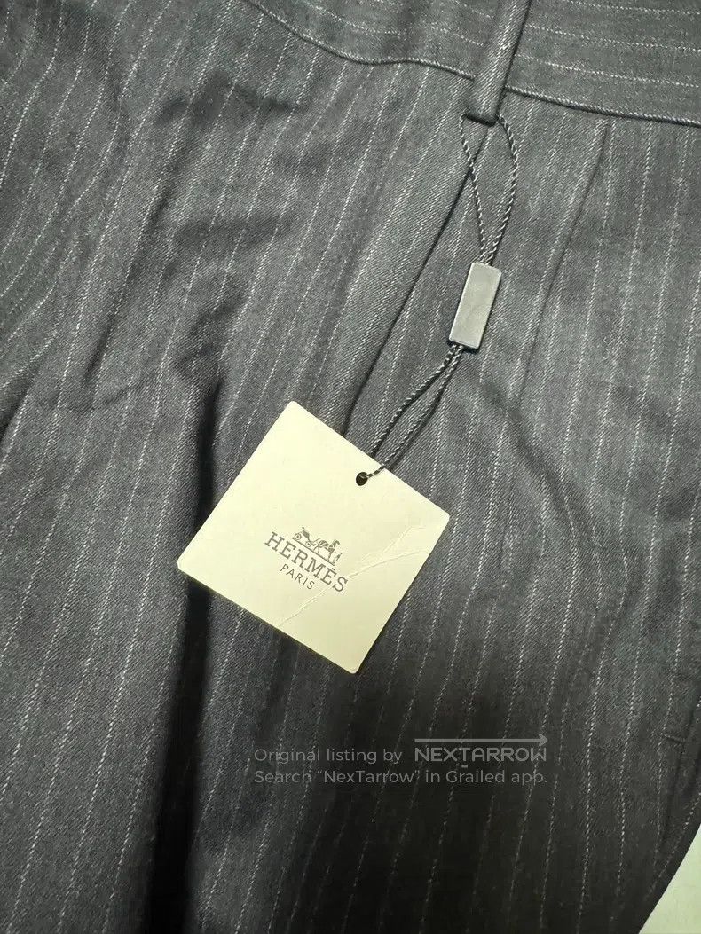 Hermes Hermes Casual pants with 98% wool and 2% mulberry silk Size US 44 / EU 60 - 9 Thumbnail