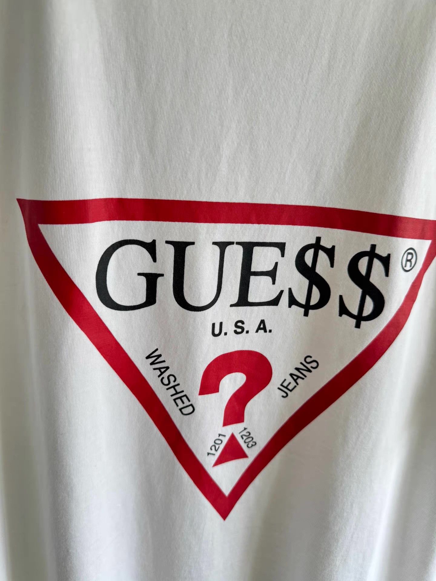 Guess Guess x A$AP Rocky First Edition WhiteShort Sleeve Tee Q17 Size US M / EU 48-50 / 2 - 3 Thumbnail
