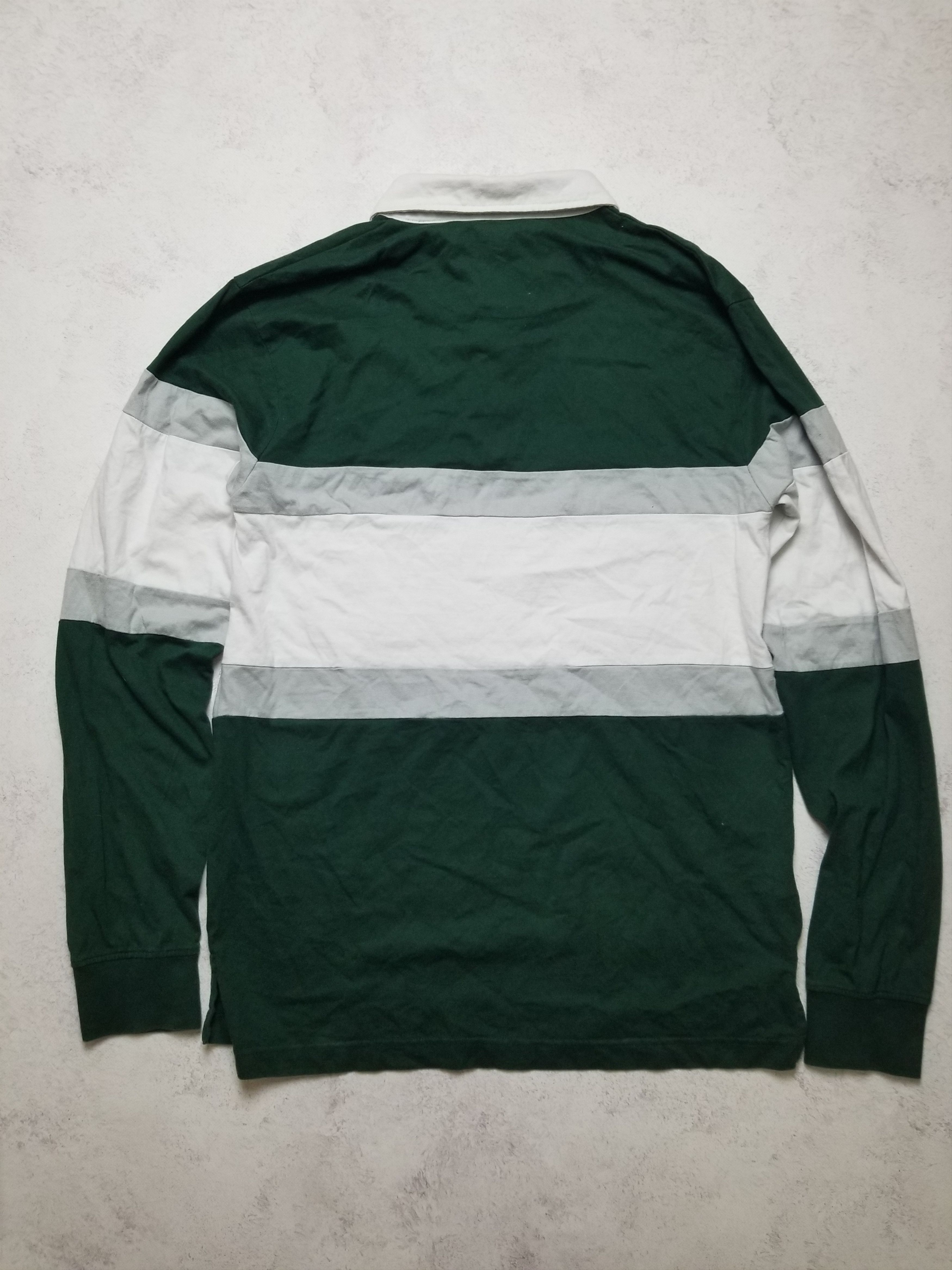 Mitchell & Ness Michigan Spartans Embroidered Rugby Long Sleeve Polo NCAA Size US M / EU 48-50 / 2 - 2 Thumbnail