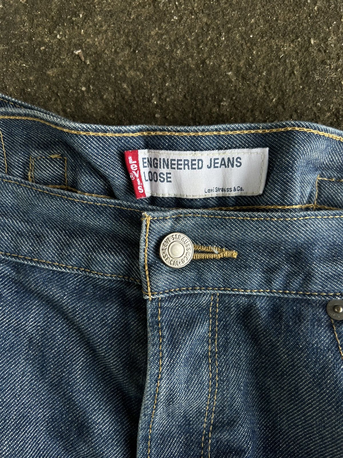 Levi's Vintage Clothing Vintage Levis Engineered Baggy Jeans Size US 32 / EU 48 - 5 Thumbnail