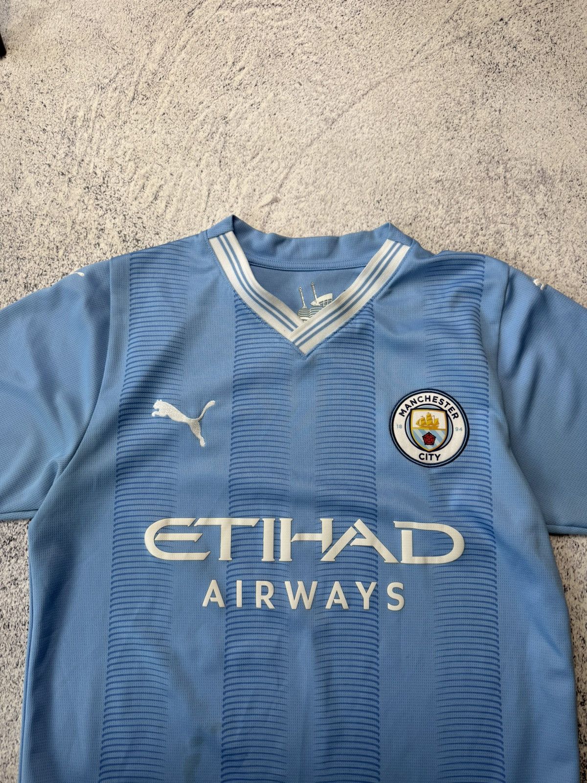 Puma Puma Mens Manchester City 2023 Home Jersey Soccer Blokecore Size US S / EU 44-46 / 1 - 9 Thumbnail