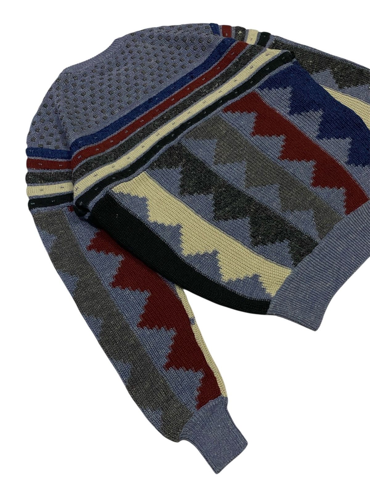 Issey Miyake Vintage 70s Issey Miyake Allstyle Knit Sweater Size US L / EU 52-54 / 3 - 19 Thumbnail