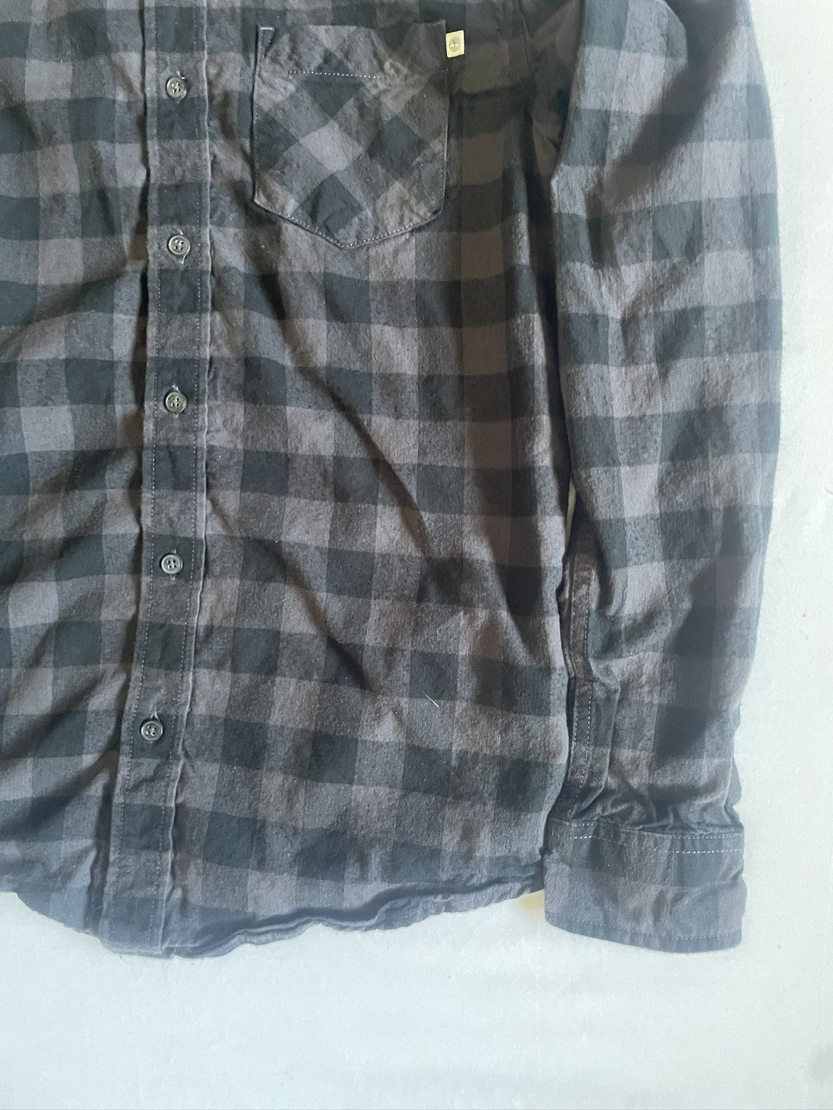 Timberland Men Small Timberland Plaid Long Sleeve Button-Up Shirt Size US S / EU 44-46 / 1 - 4 Thumbnail