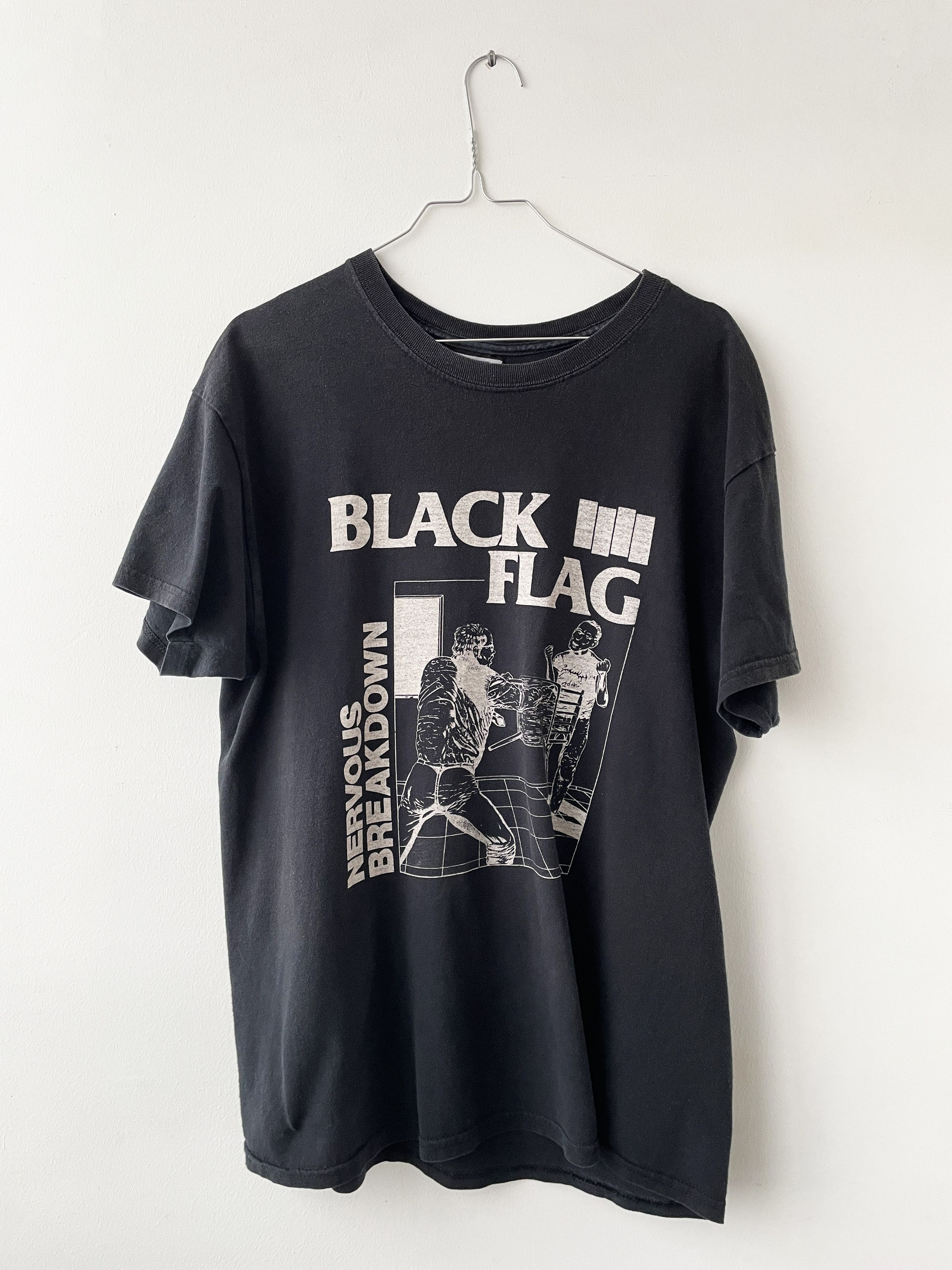 4GSELLER Black Flag vintage t shirt Size US L / EU 52-54 / 3 - 1 Thumbnail