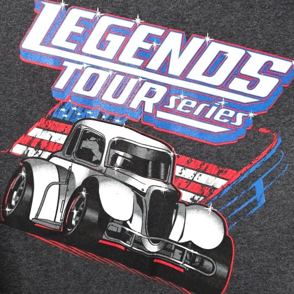 Port & Company Port & Company Hot Rod Racing T Shirt Mens Size L Gray Legends Of The Pacific Size US L / EU 52-54 / 3 - 5 Thumbnail