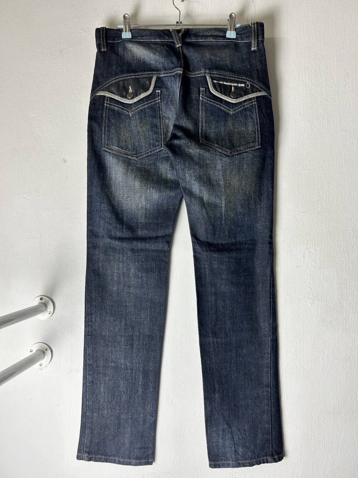PPFM PPFM Freedom Revolutionary Spirits Punk Jeans Size US 31 - 7 Thumbnail