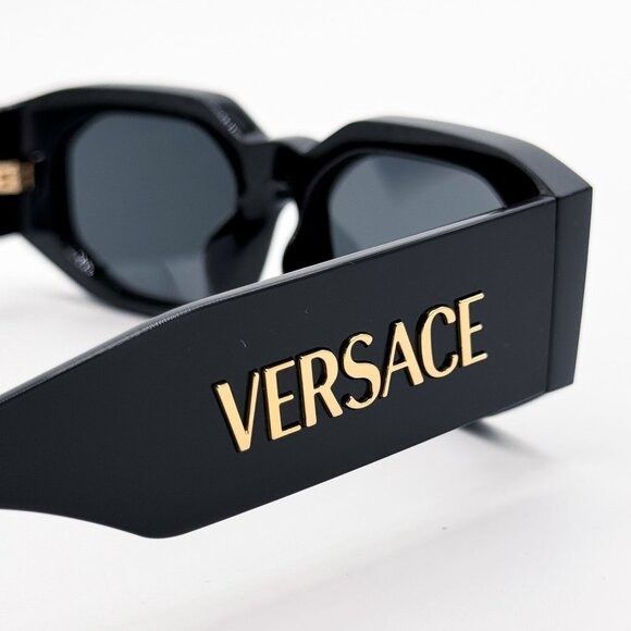 Versace NEW VERSACE SUNGLASSES VE4489U GB1/87 BLACK WOMEN EYEWEAR Size ONE SIZE - 5 Thumbnail
