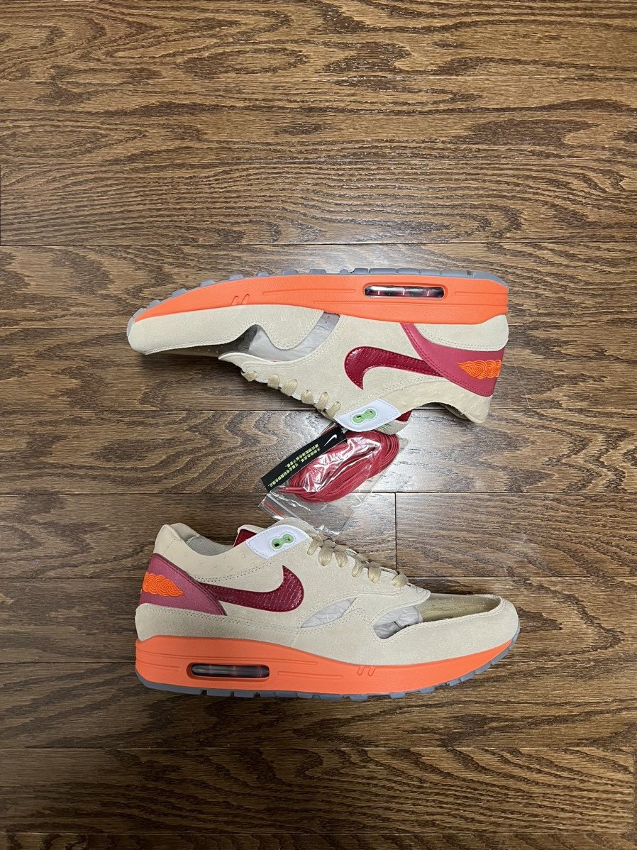 CLOT × Nike CLOT x Air Max 1 ‘Kiss of Death’ 2021 Size US 13 / EU 46 - 2 Thumbnail