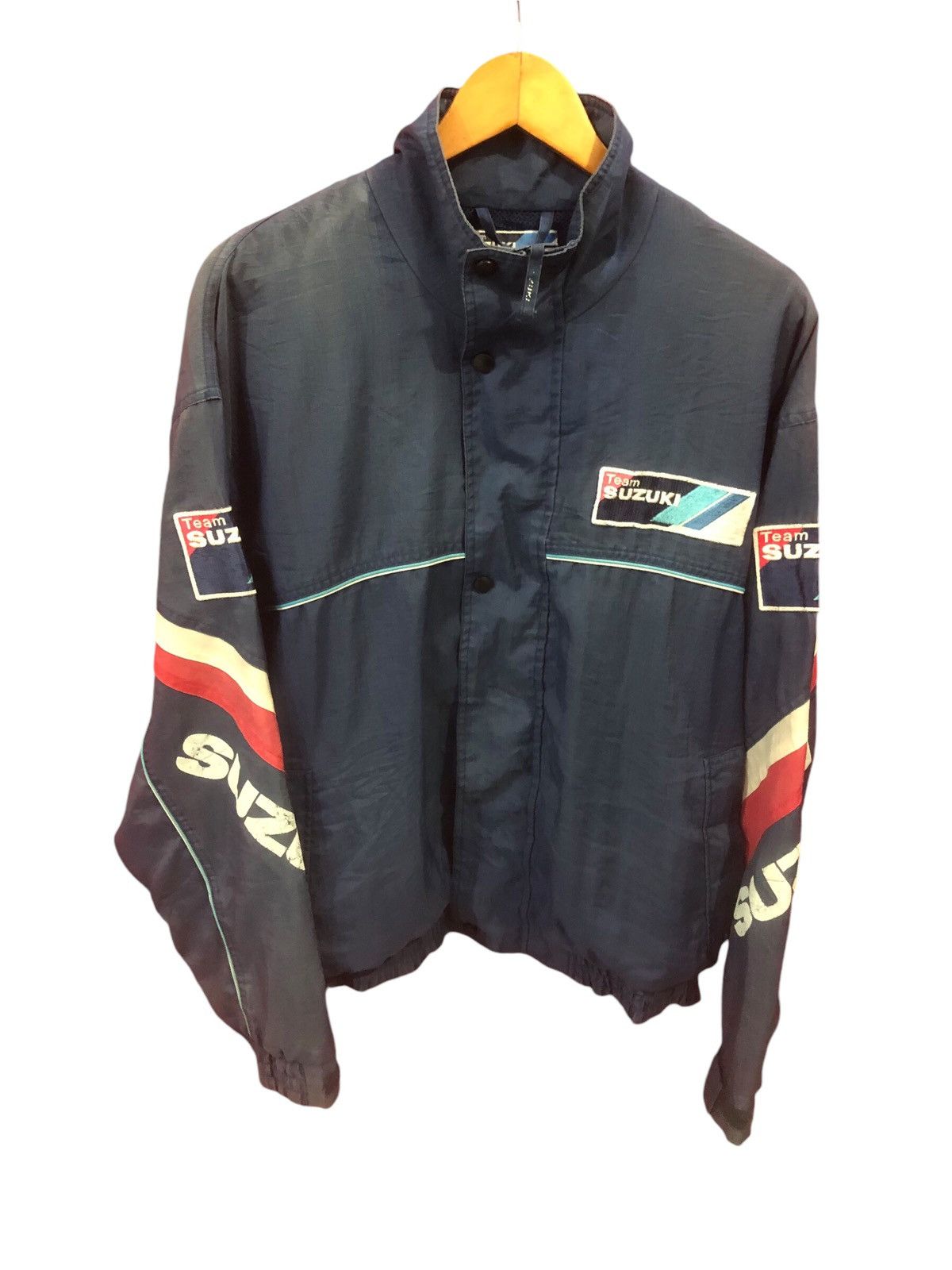 Japanese Brand × Vintage Vintage Official Team Classic Suzuki Jacket Size US L / EU 52-54 / 3 - 1 Thumbnail
