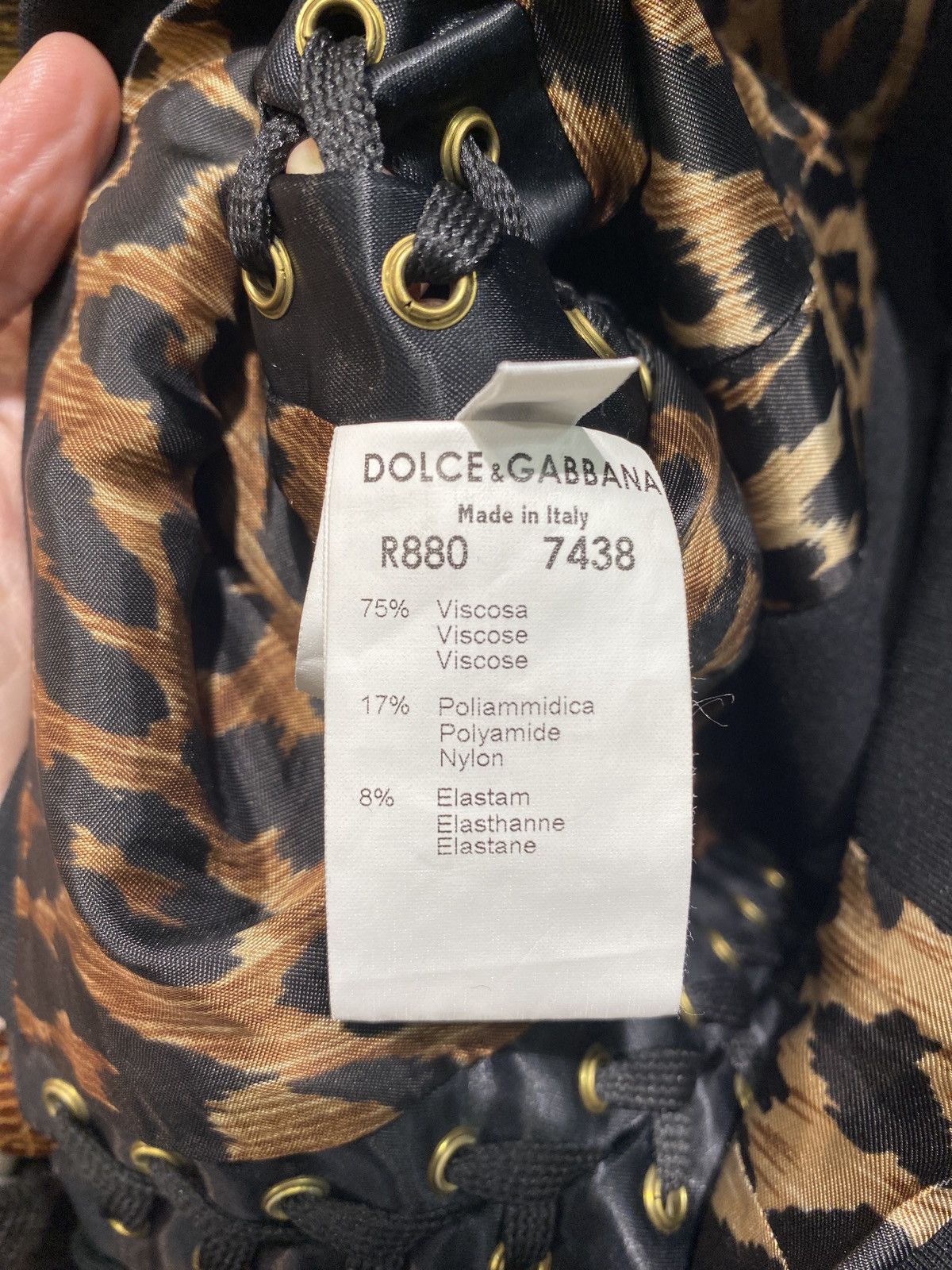 Dolce & Gabbana Dolce&Gabbana completo blazer e gonna allacciatura corsetto. Size S / US 4 / IT 40 - 6 Thumbnail