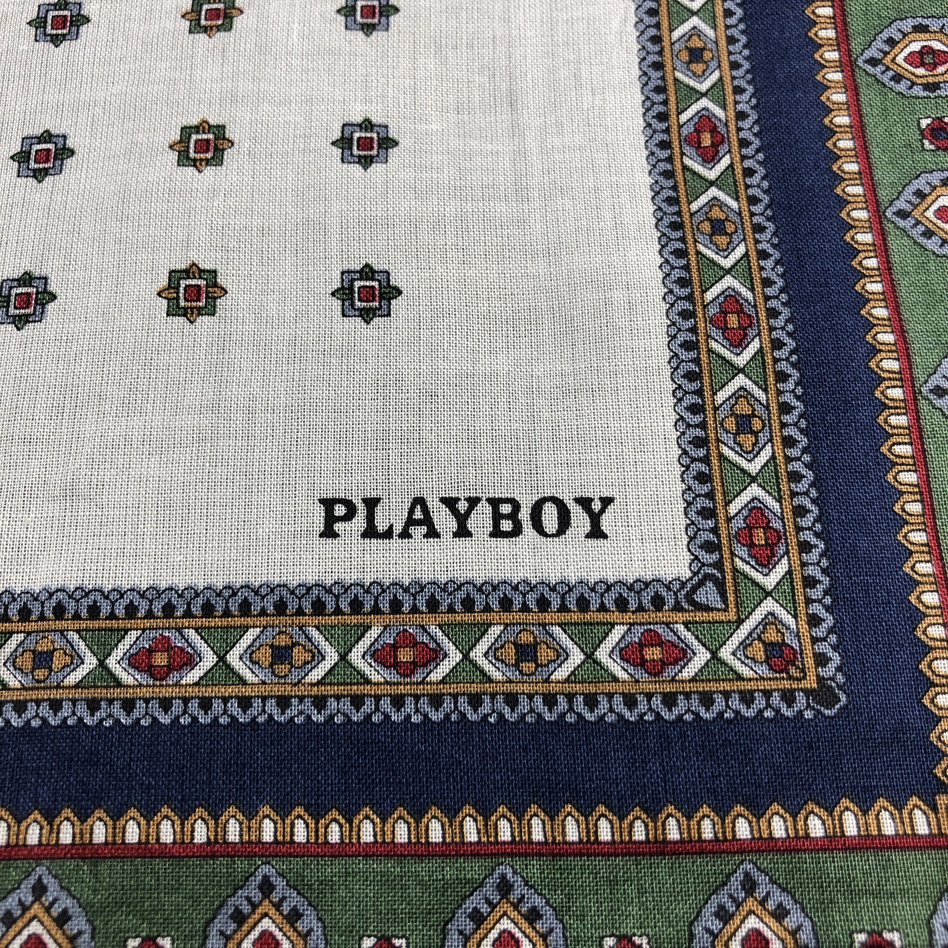 Playboy Playboy Handkerchief Neckerchief Bandana H2456 Size ONE SIZE - 4 Thumbnail
