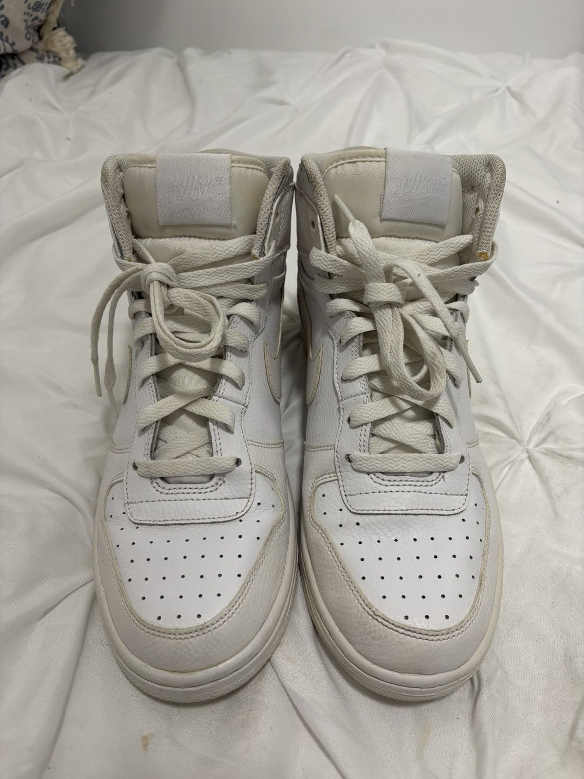 Nike Nike Dunk High “All White” – Triple White – Size 9 Size US 9 / EU 42 - 2 Thumbnail